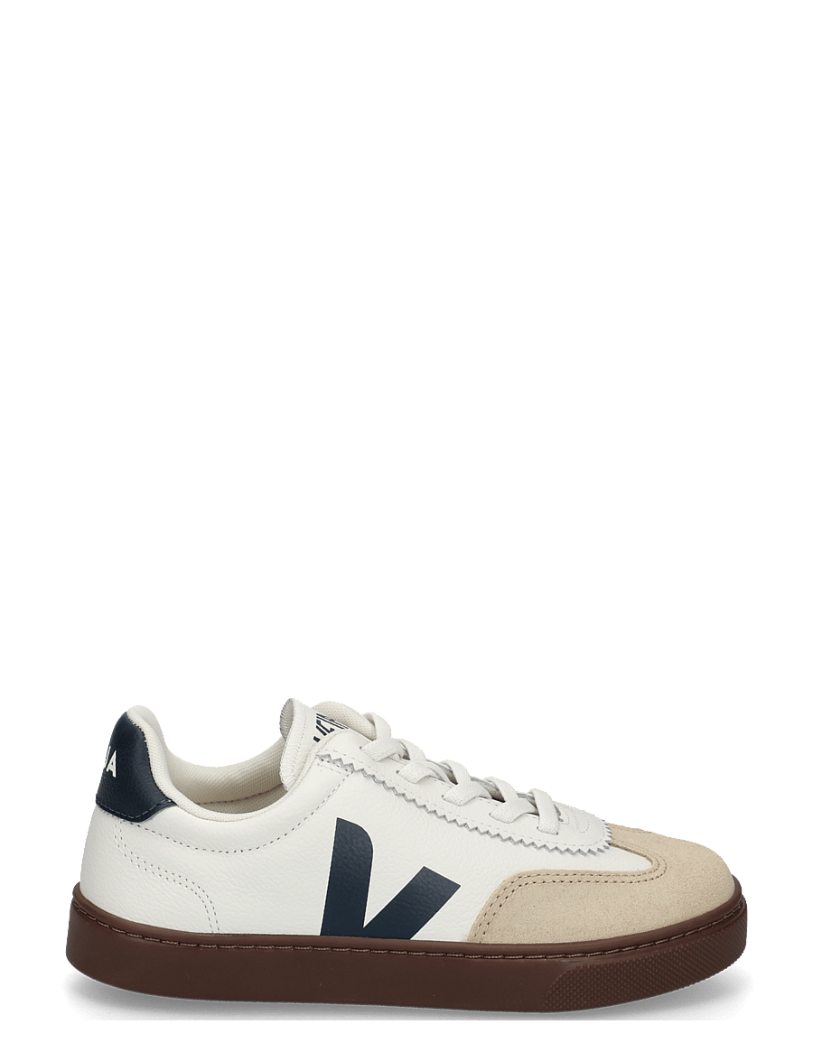 Veja - Small Volley - niedriger schnitt - white_nautico_bark - 2