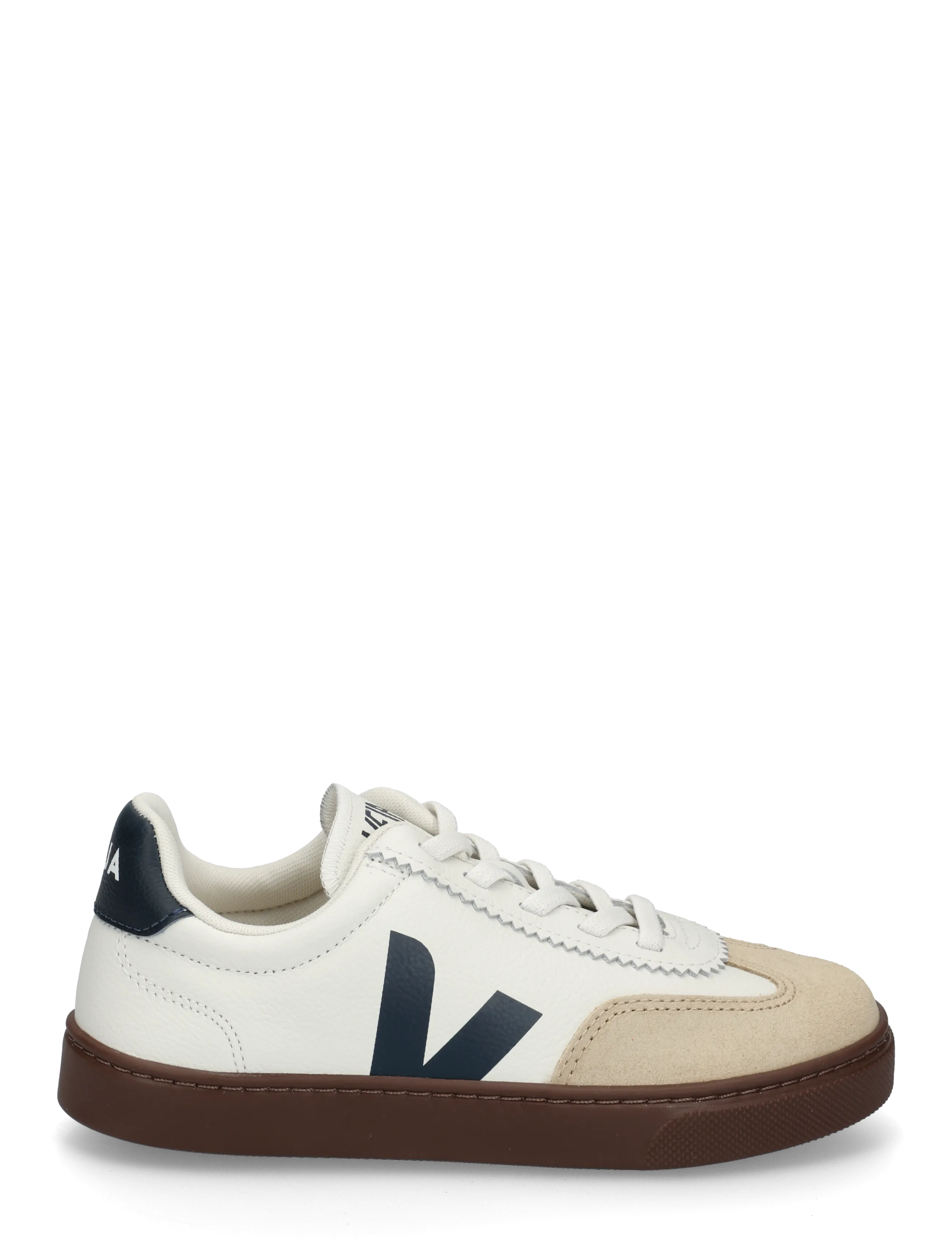 Veja - Small Volley - niedriger schnitt - white_nautico_bark - 2
