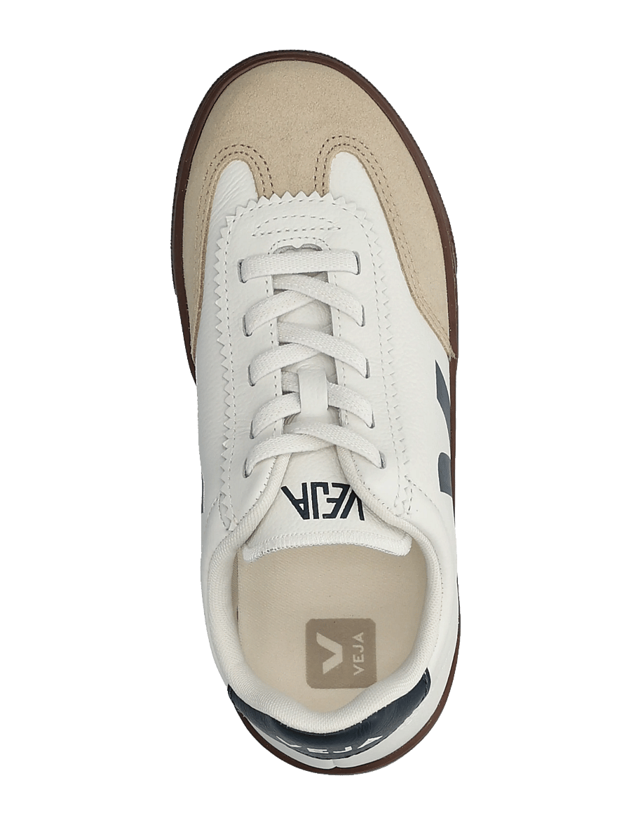 Veja - Small Volley - niedriger schnitt - white_nautico_bark - 3