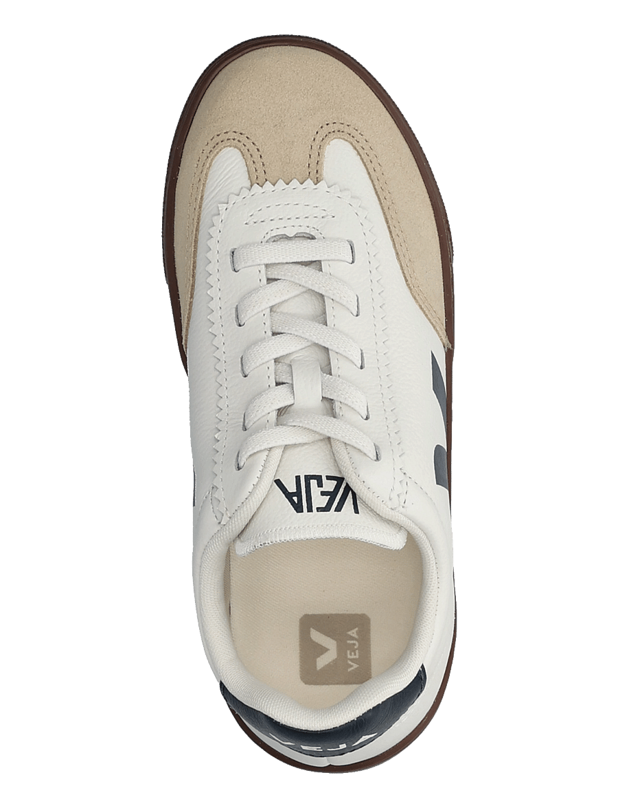 Veja - Small Volley - niedriger schnitt - white_nautico_bark - 3