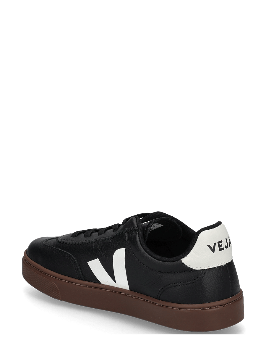 Veja - Small Volley - lave sneakers - black_white_bark - 1