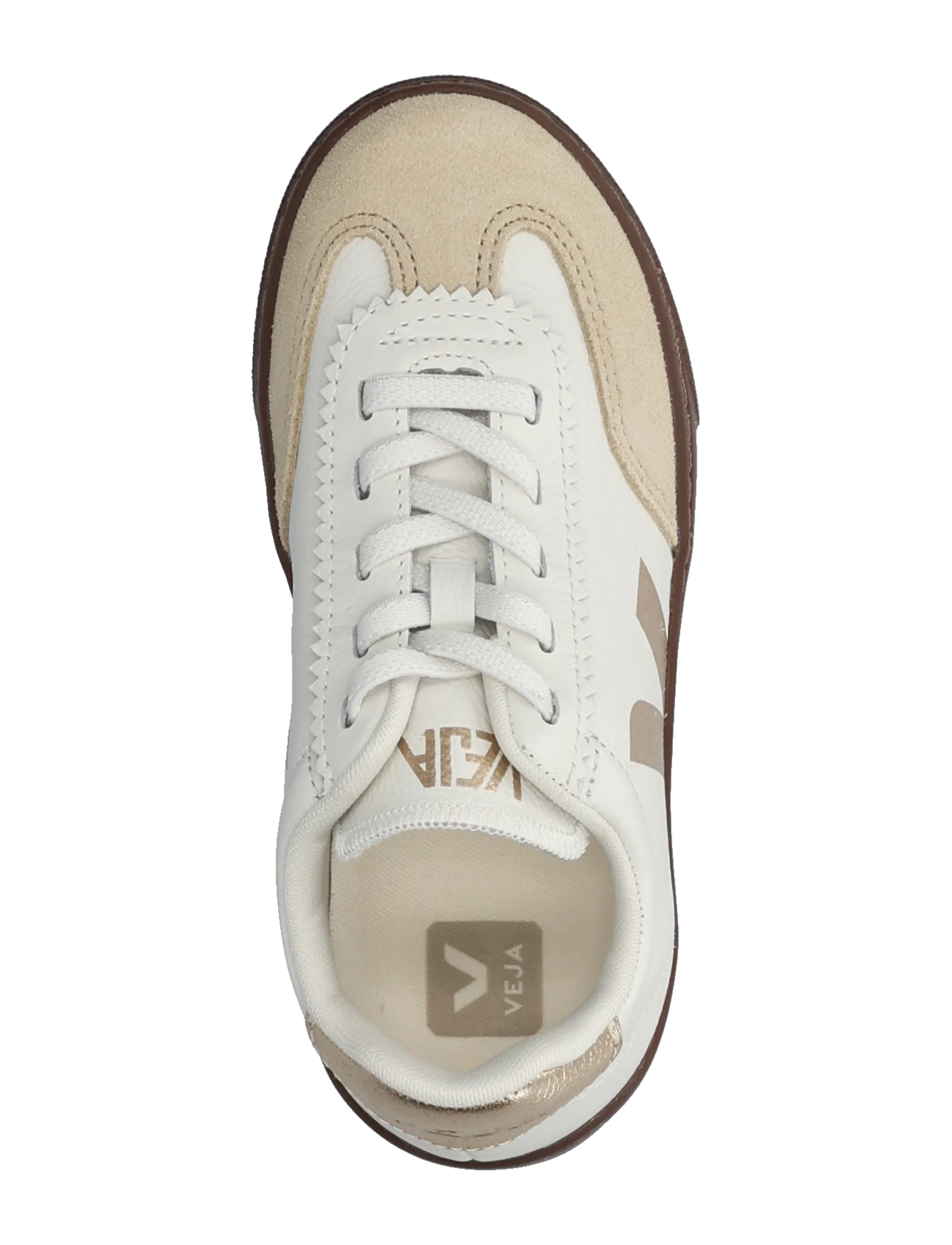 Veja - Small Volley - niedriger schnitt - white_platine - 3