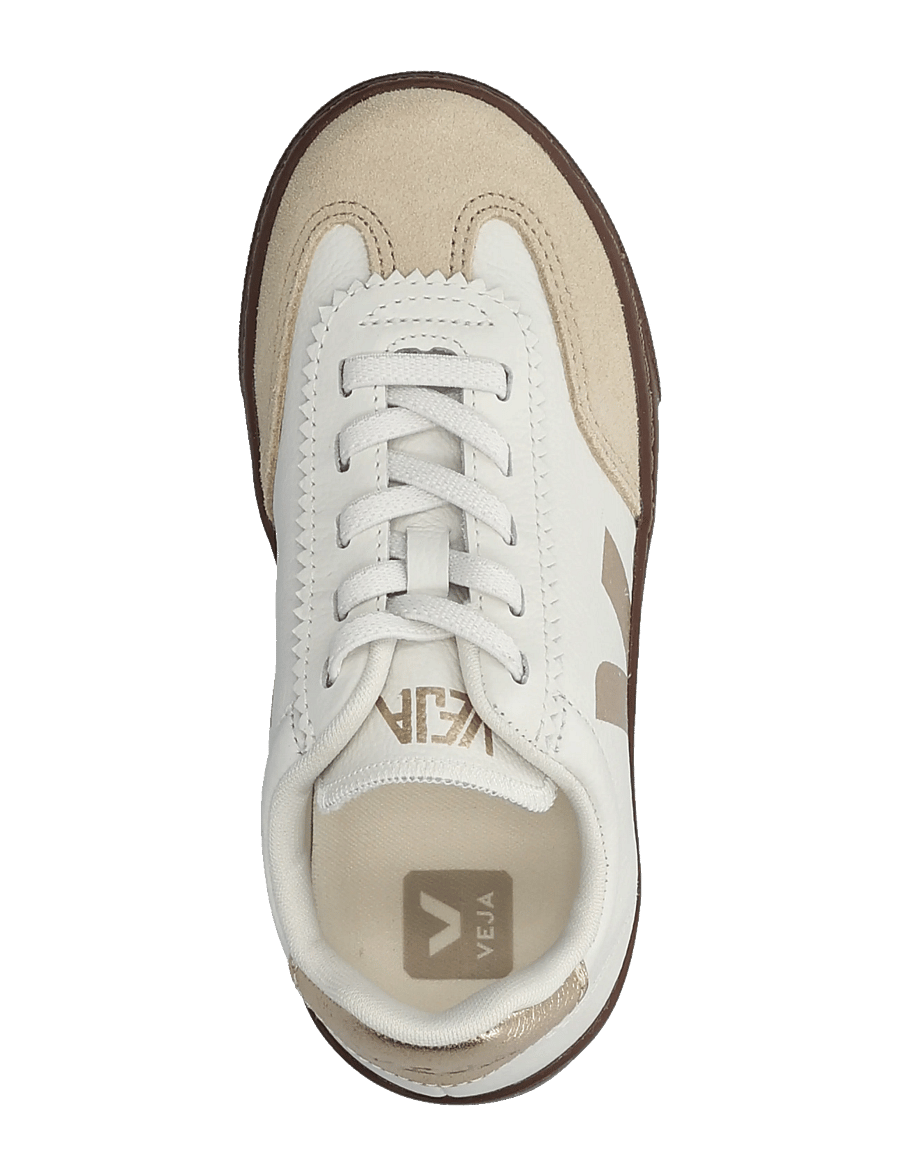 Veja - Small Volley - niedriger schnitt - white_platine - 3