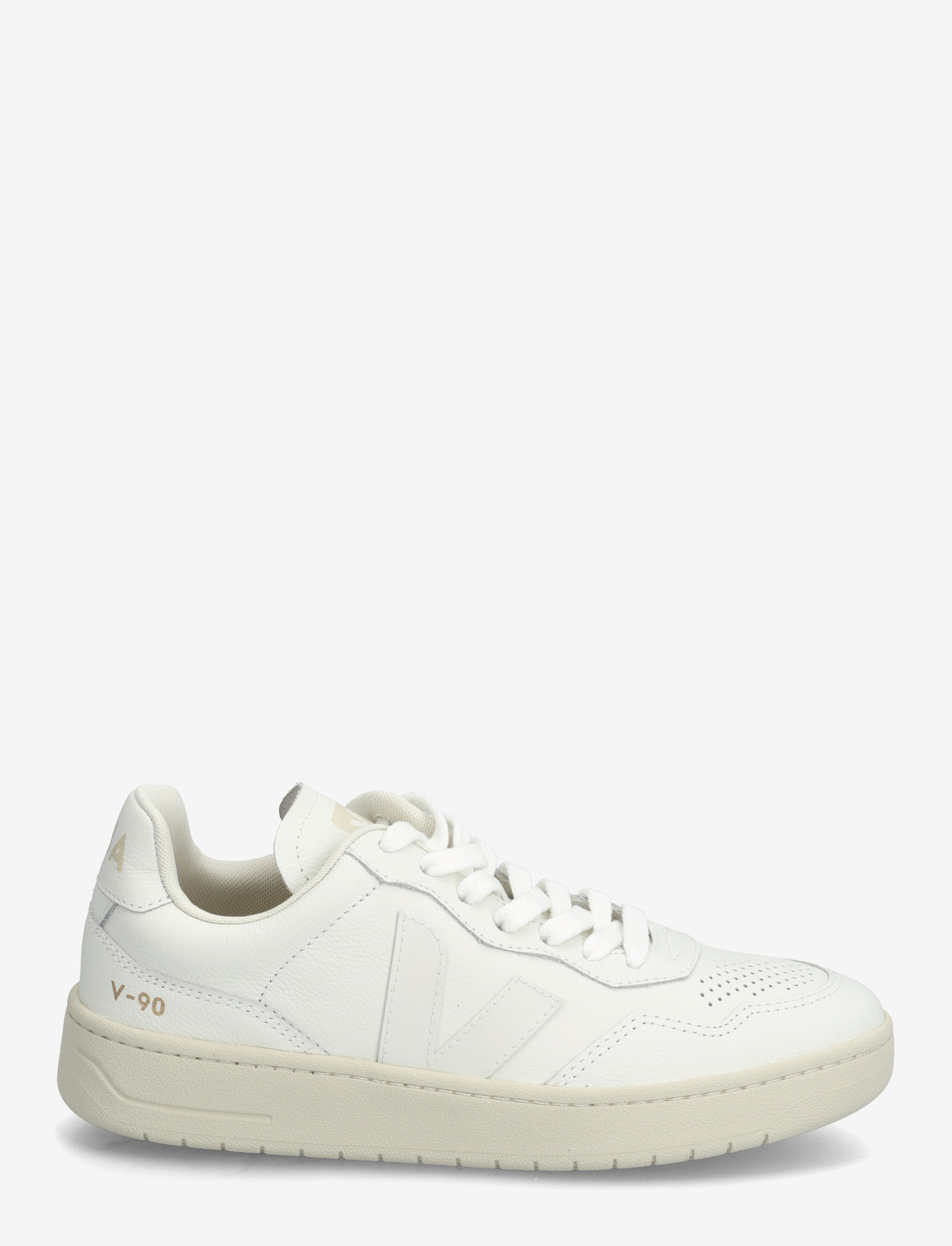 Veja - V-90 - lágir strigaskór - extra-white - 2