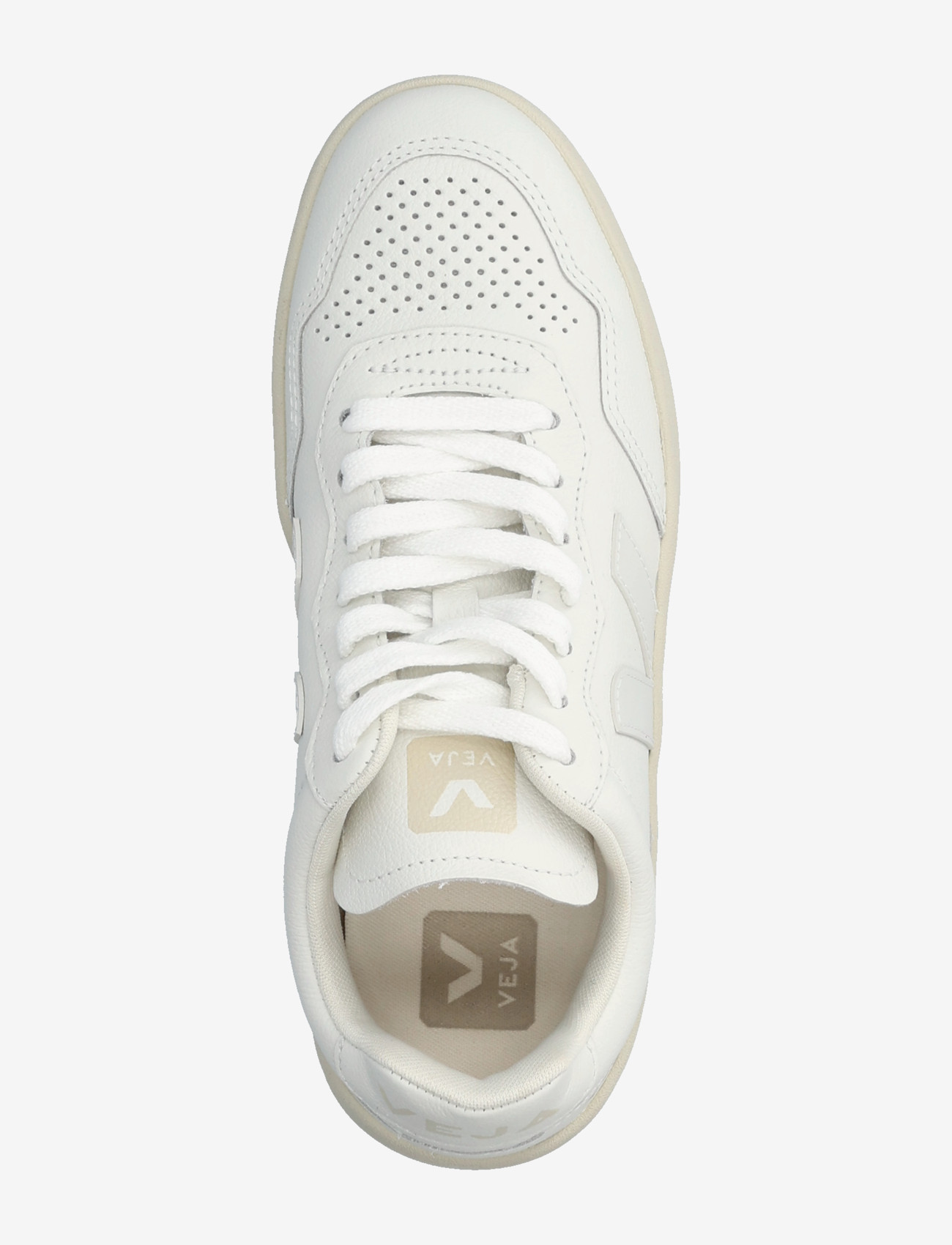 Veja - V-90 - lágir strigaskór - extra-white - 3