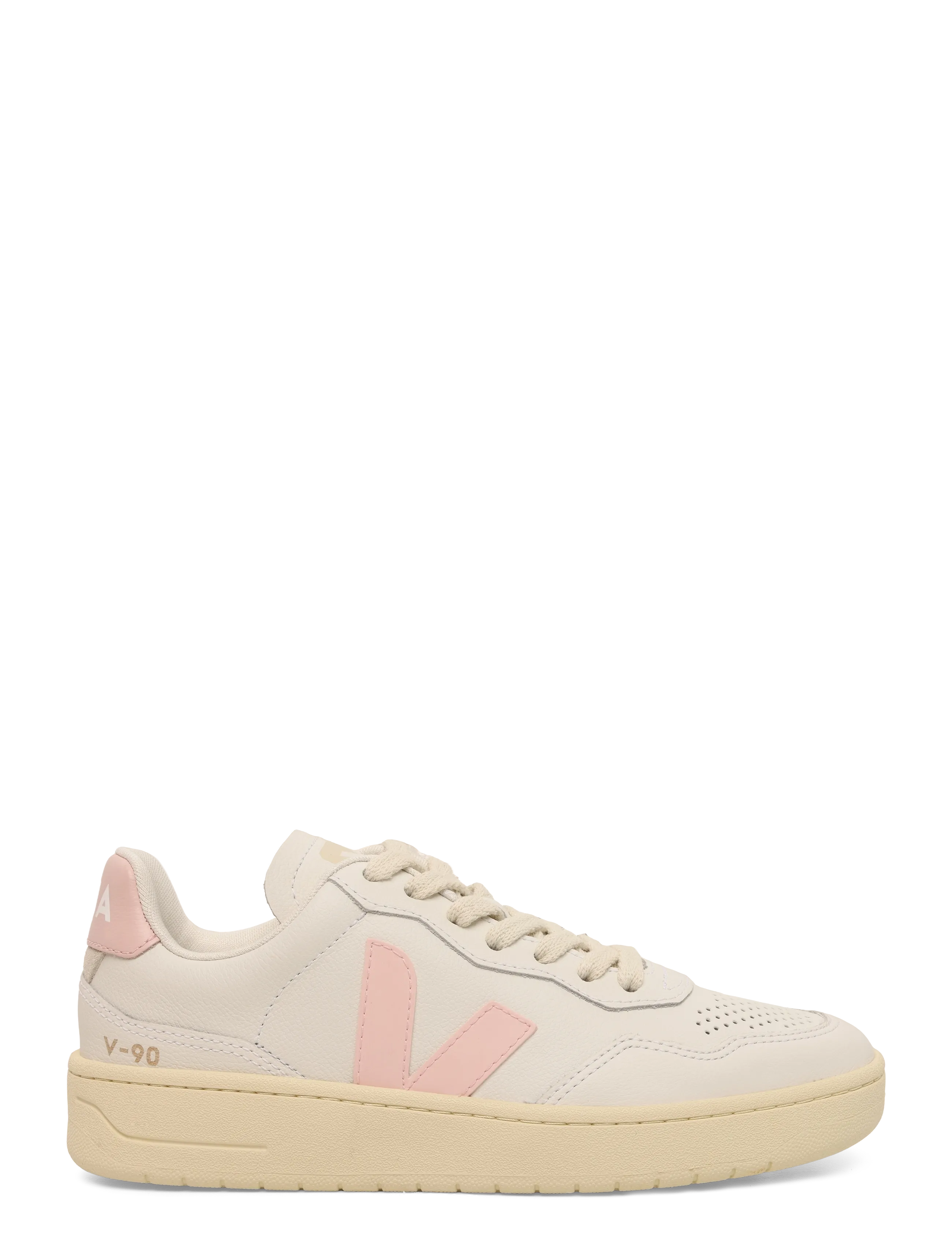 Veja - V-90 LEATHER - konfirmation - white petale - 2