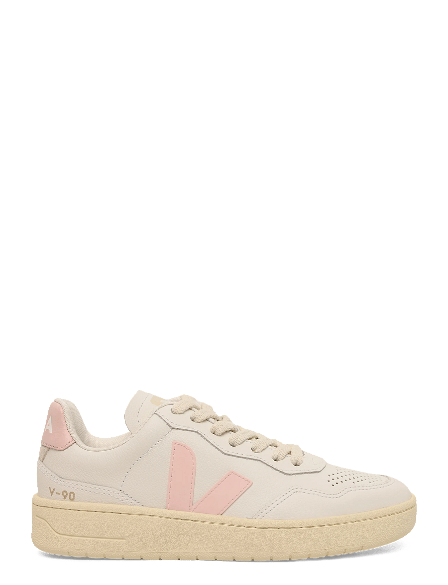 Veja - V-90 LEATHER - konfirmation - white petale - 2