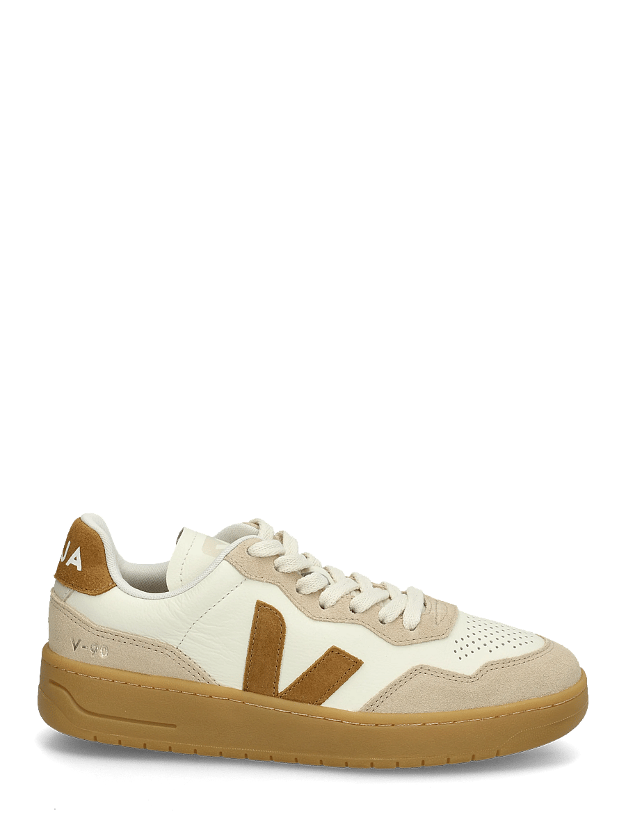 Veja - V-90 - lave sneakers - pure_camel_almond_natural - 2