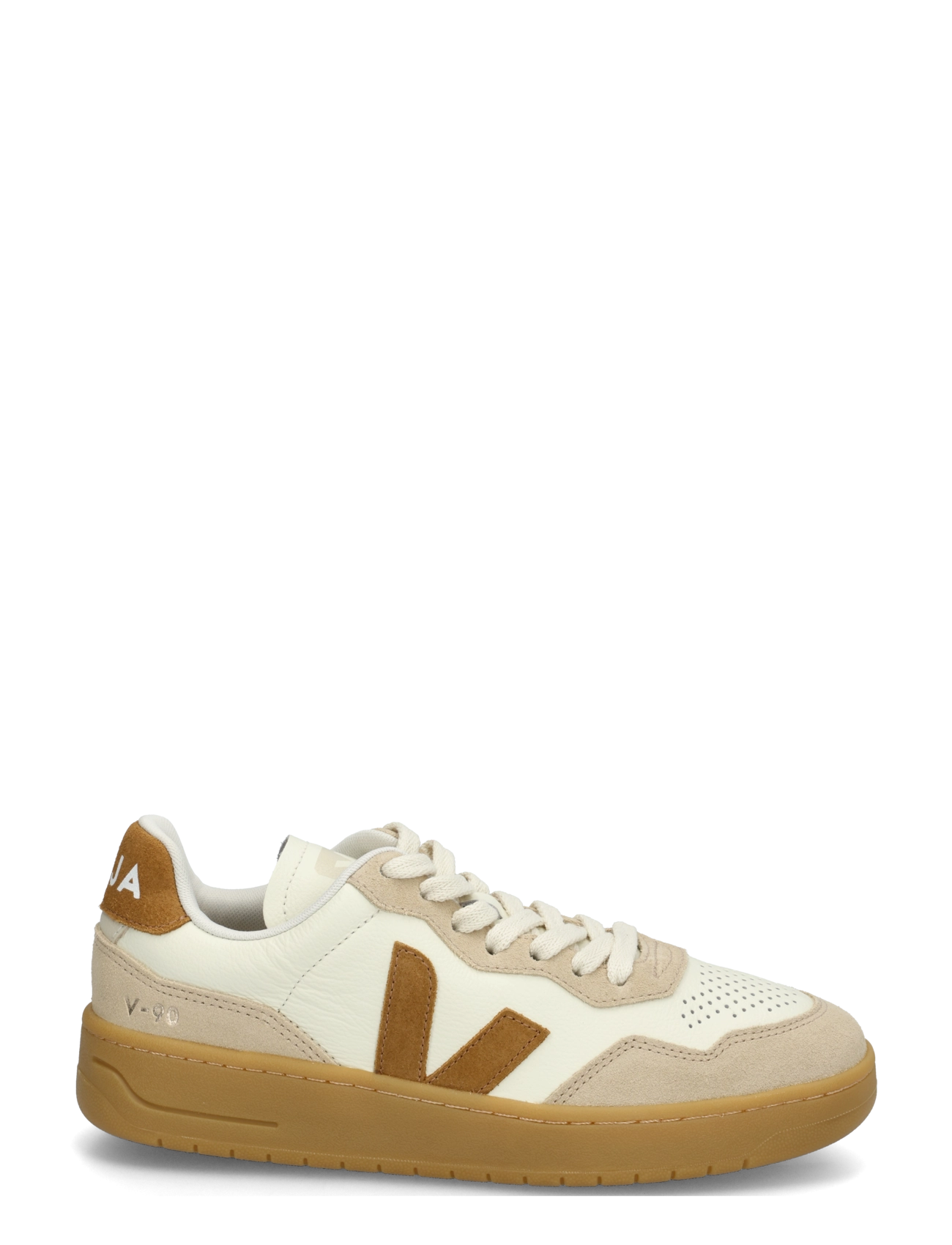Veja - V-90 - lave sneakers - pure_camel_almond_natural - 2