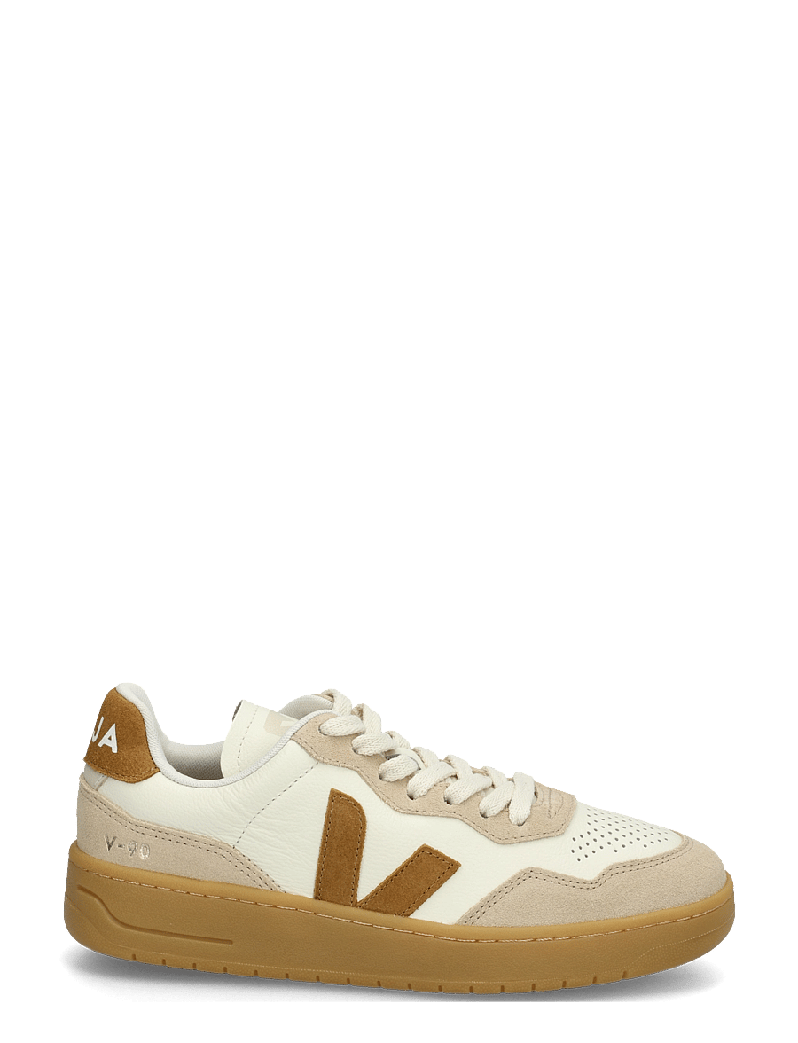 Veja - V-90 - lave sneakers - pure_camel_almond_natural - 2