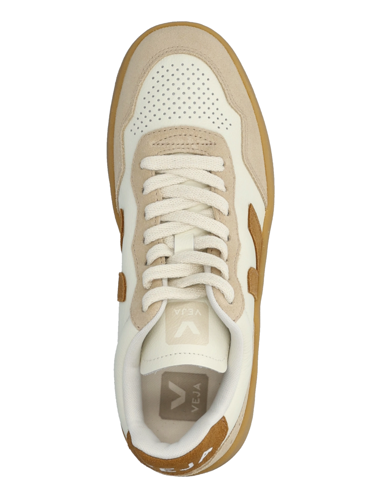 Veja - V-90 - lave sneakers - pure_camel_almond_natural - 3