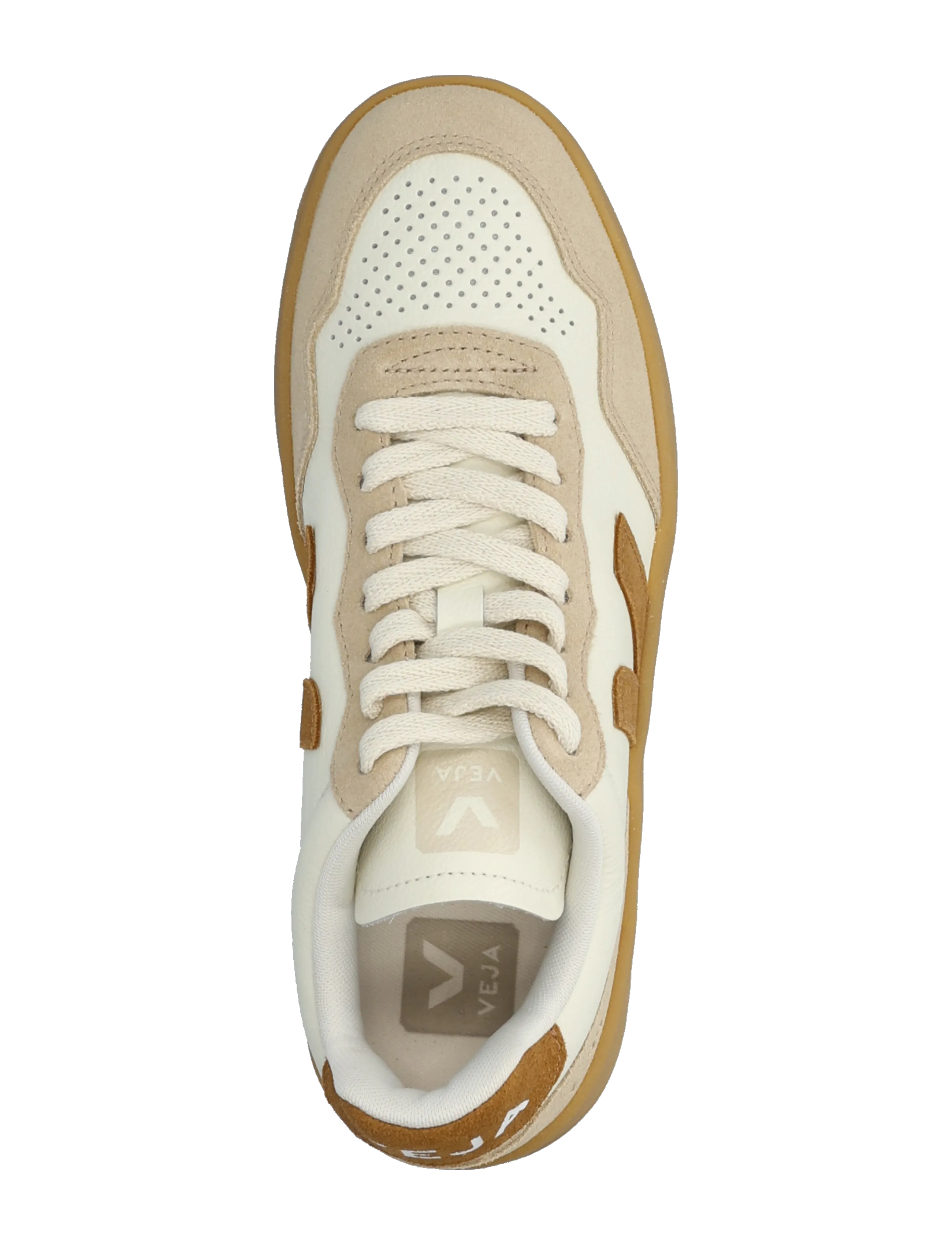 Veja - V-90 - lave sneakers - pure_camel_almond_natural - 3