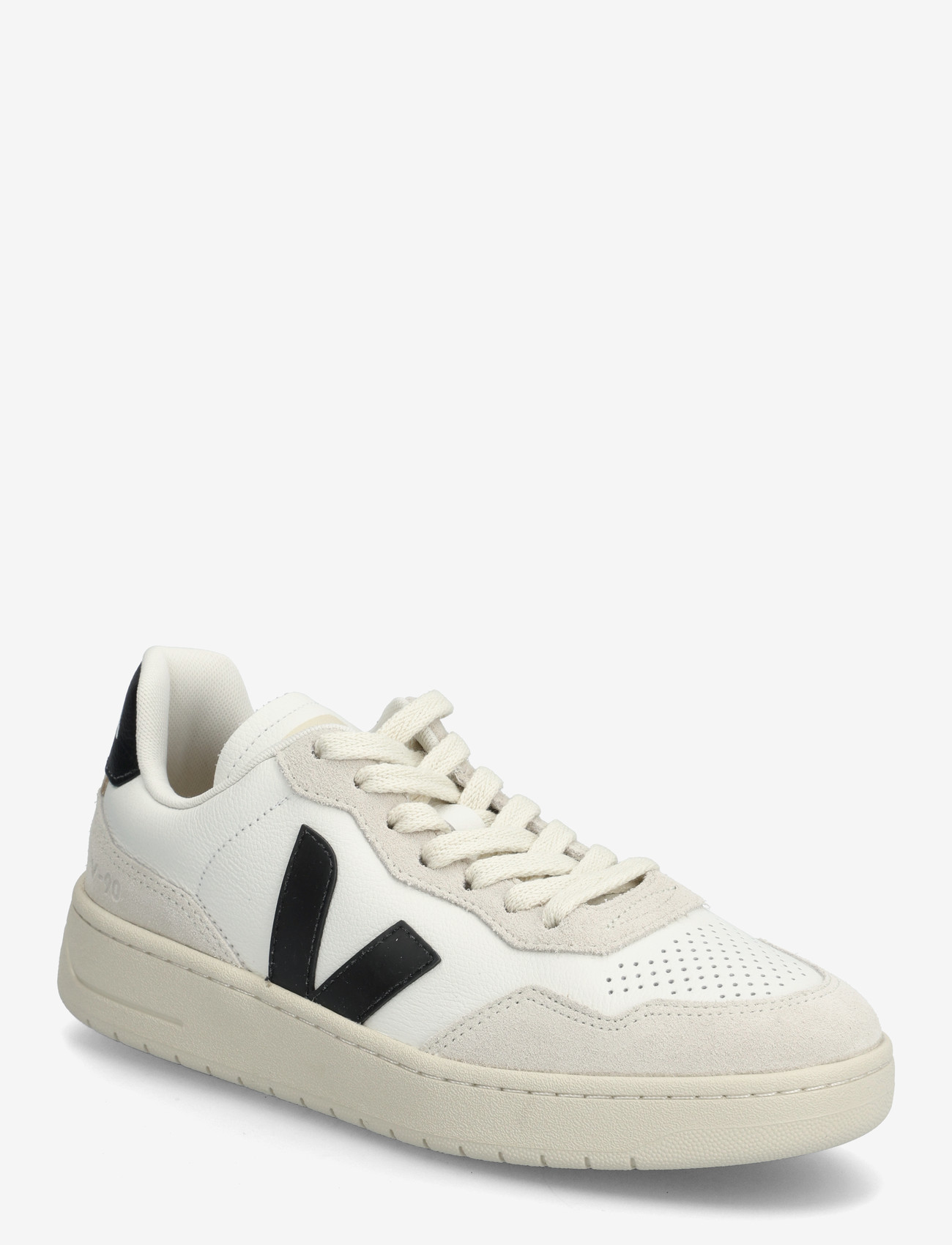 Veja - V-90 - madala säärega tossud - white_black - 0