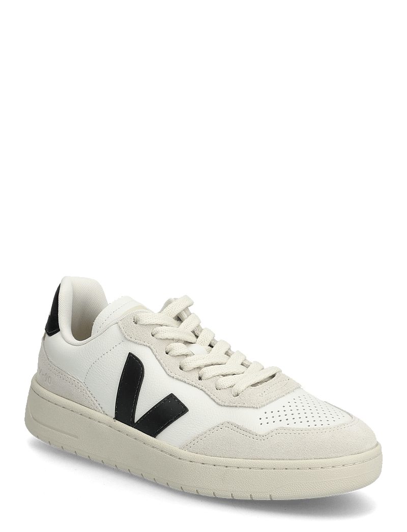 Veja - V-90 - madala säärega tossud - white_black - 0