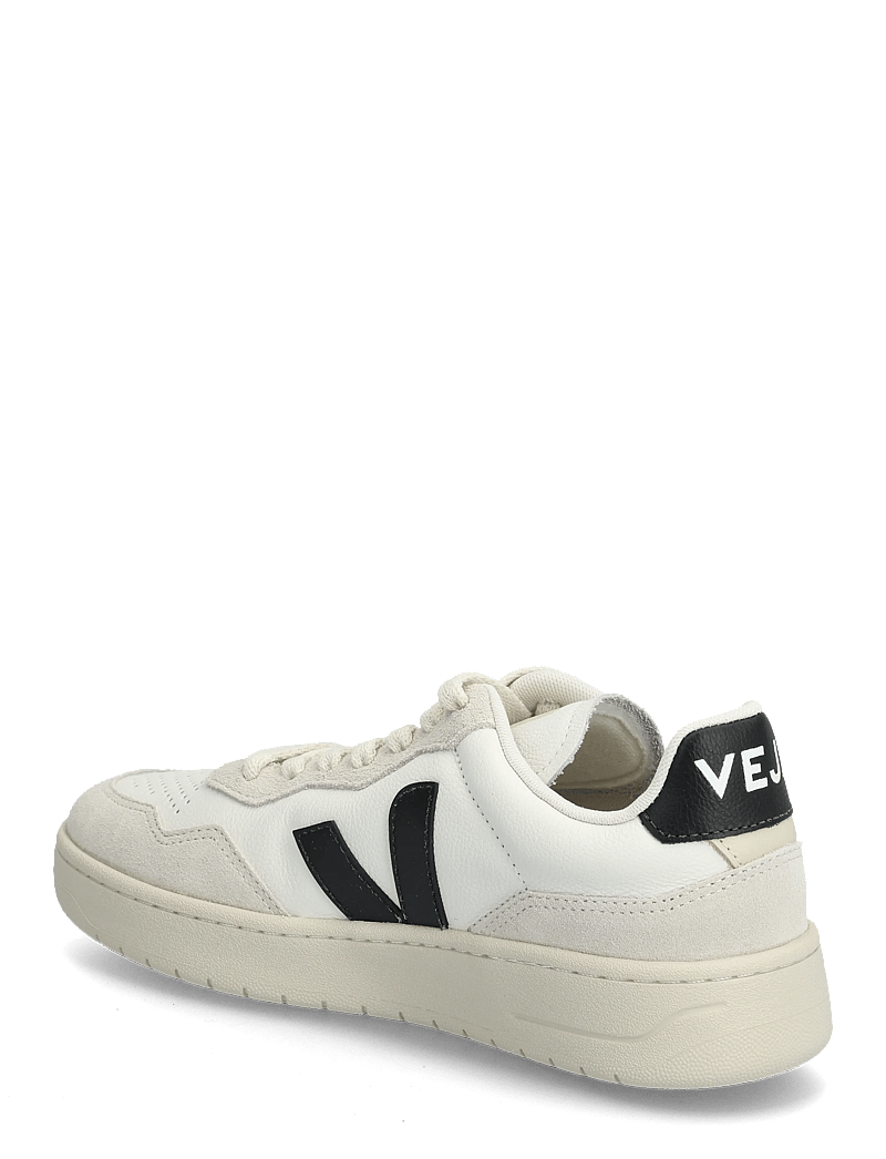 Veja - V-90 - madala säärega tossud - white_black - 2