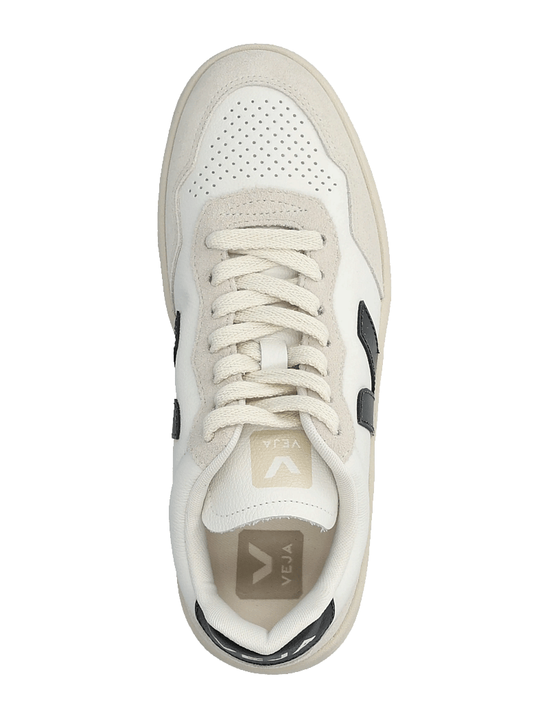 Veja - V-90 - madala säärega tossud - white_black - 3