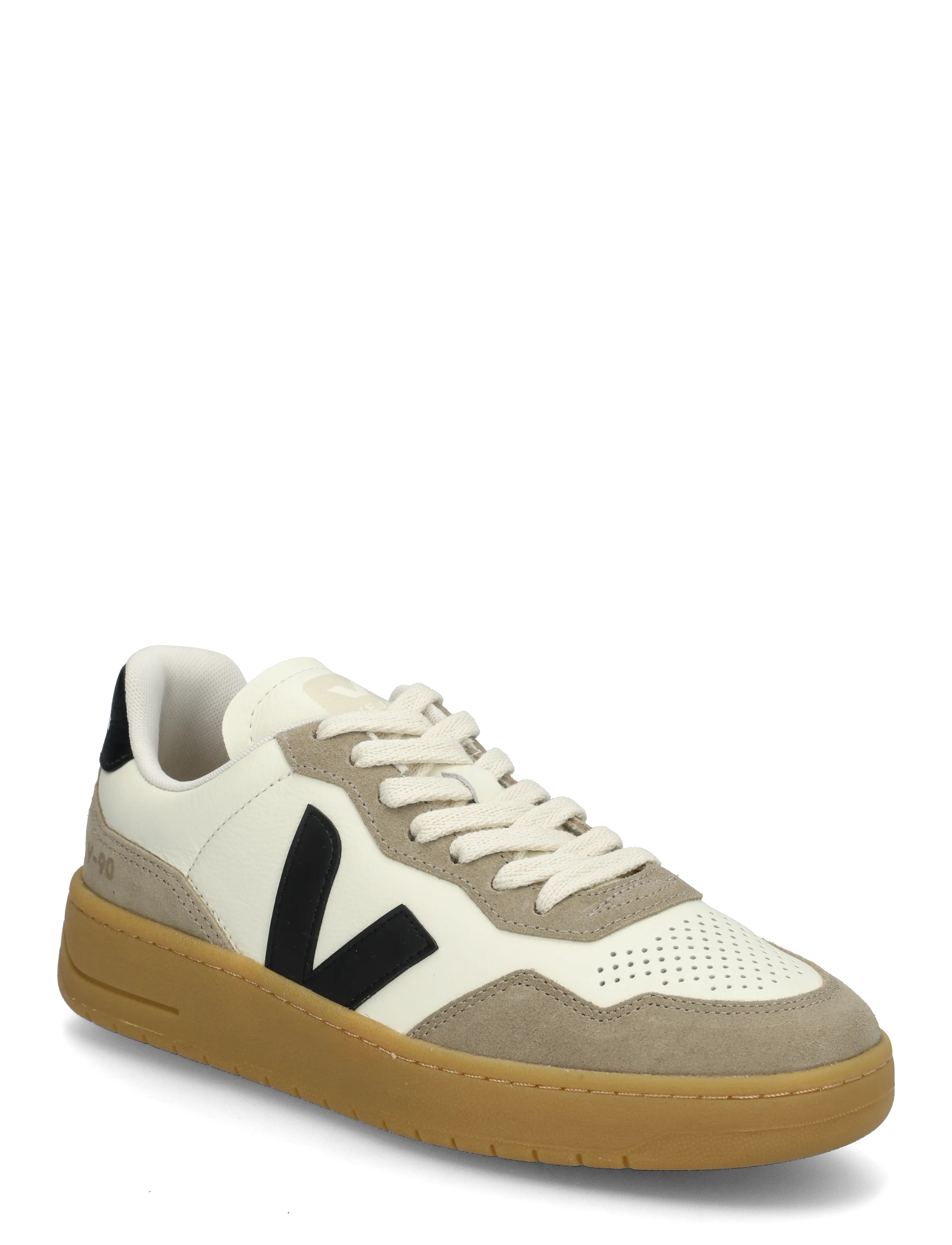 Veja V-90, Damen, Low-Top Sneaker, Creme, Gr.41