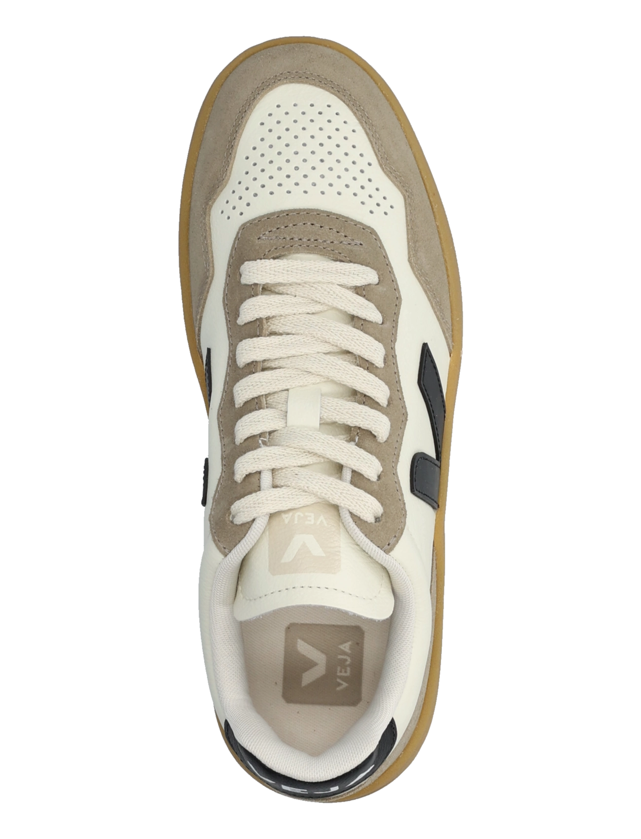 Veja - V-90 - lave sneakers - pure_black_natural - 3