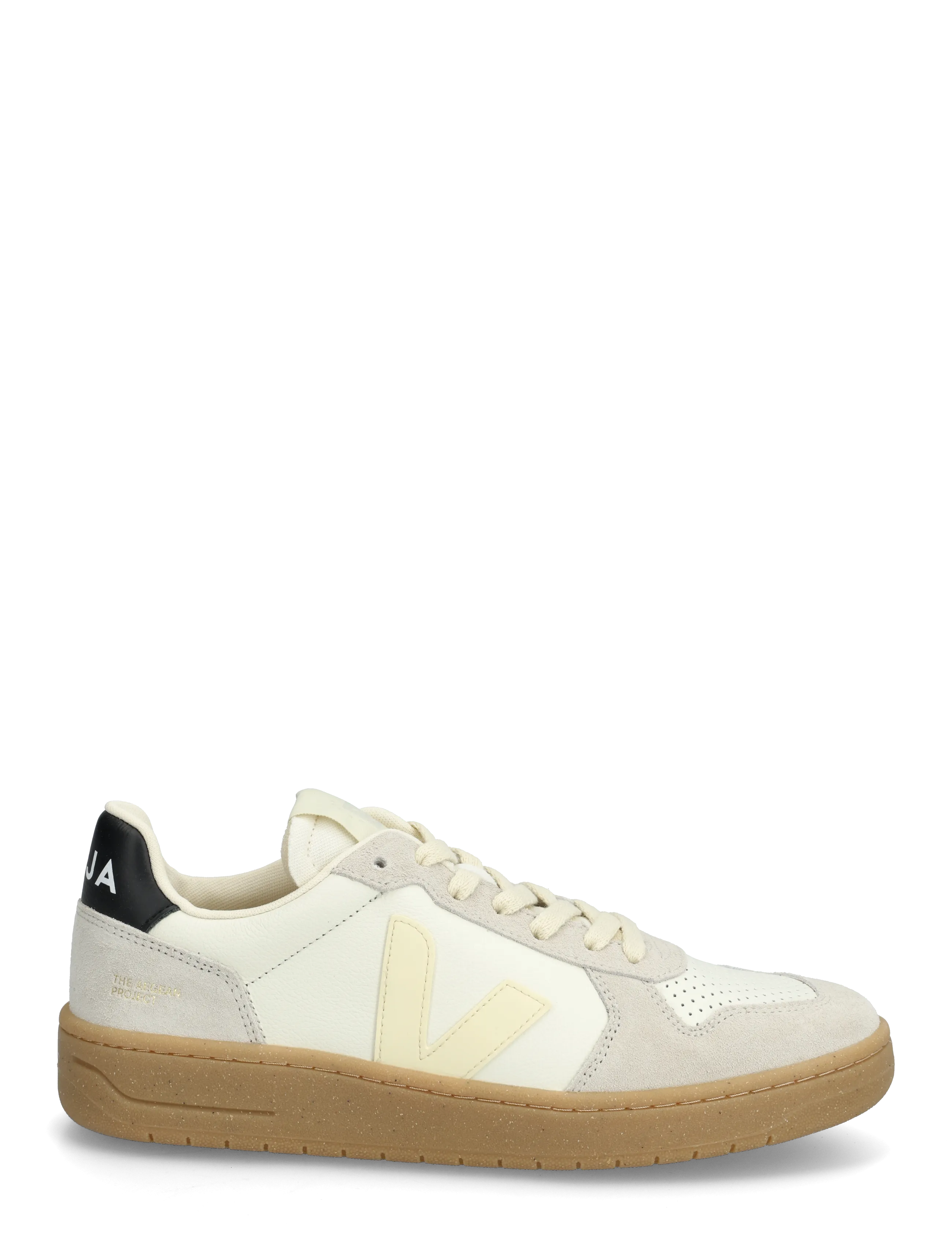 Veja - V-82 - low tops - pure_calcaire_black - 1