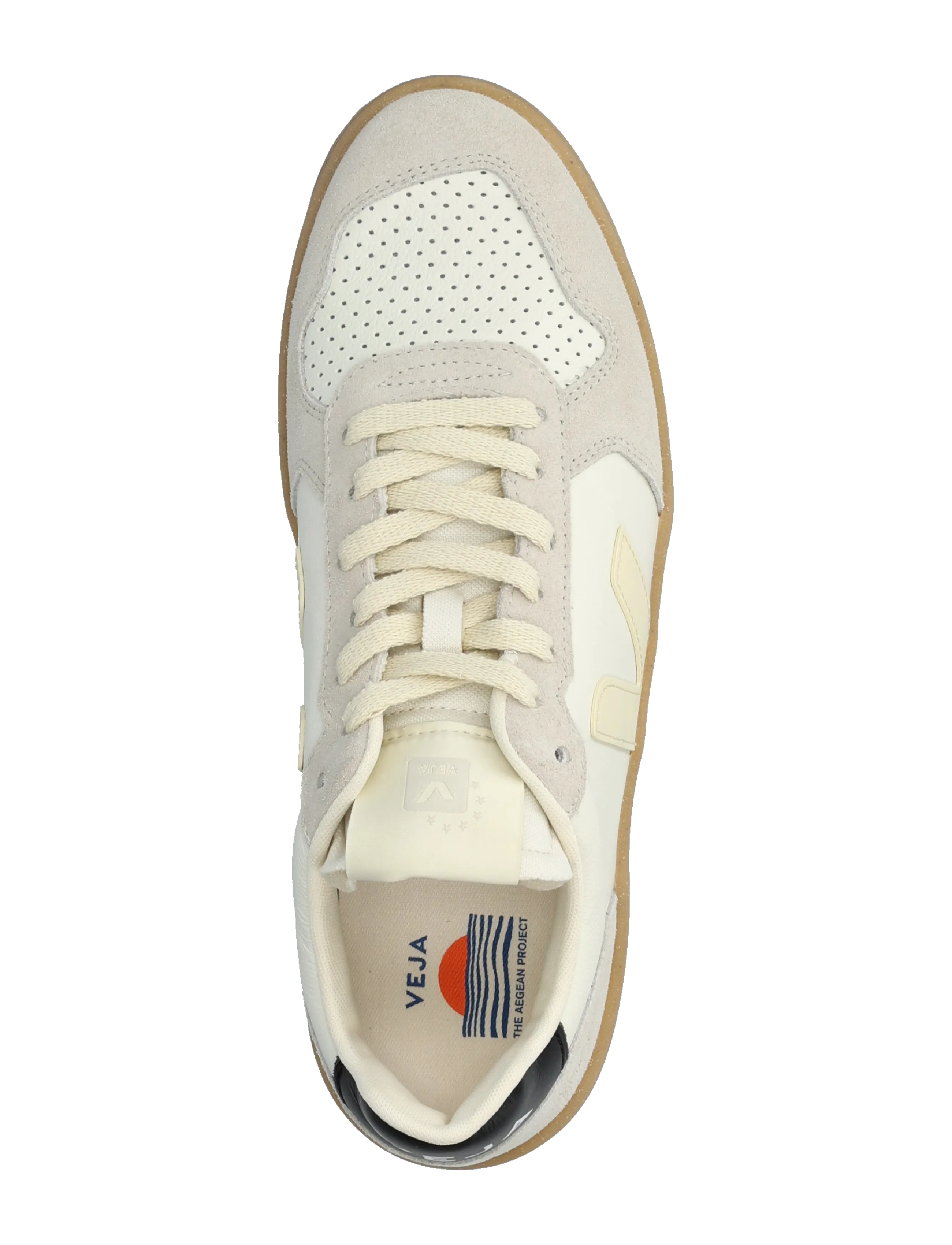 Veja - V-82 - low tops - pure_calcaire_black - 3