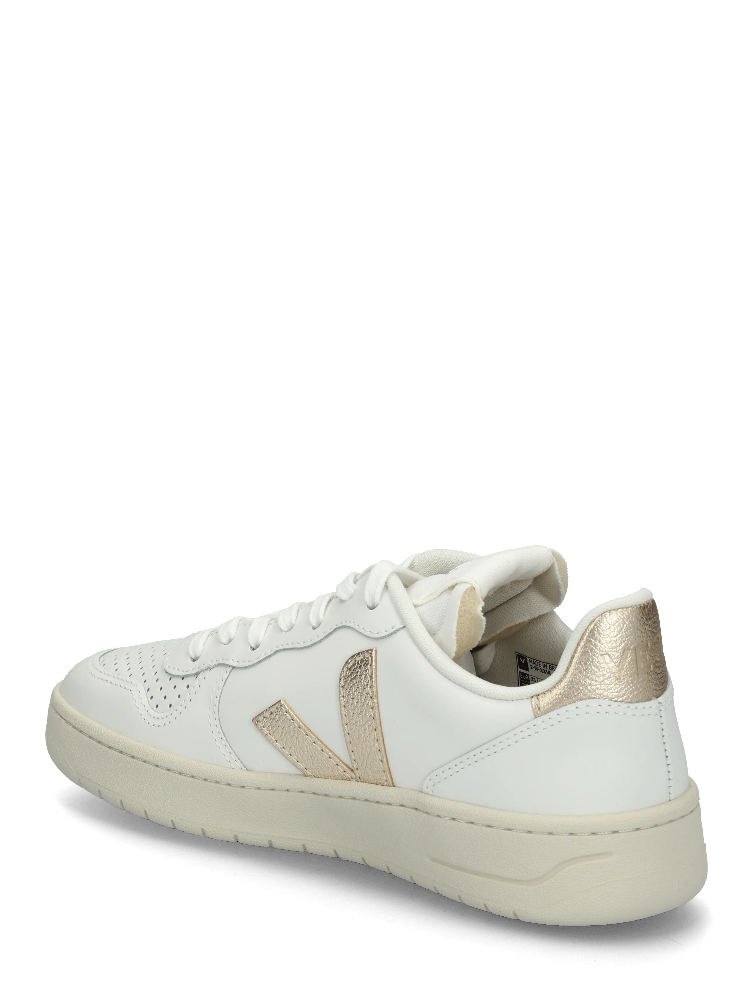 Veja - V-10 Prime - lave sneakers - extra-white_platine - 1