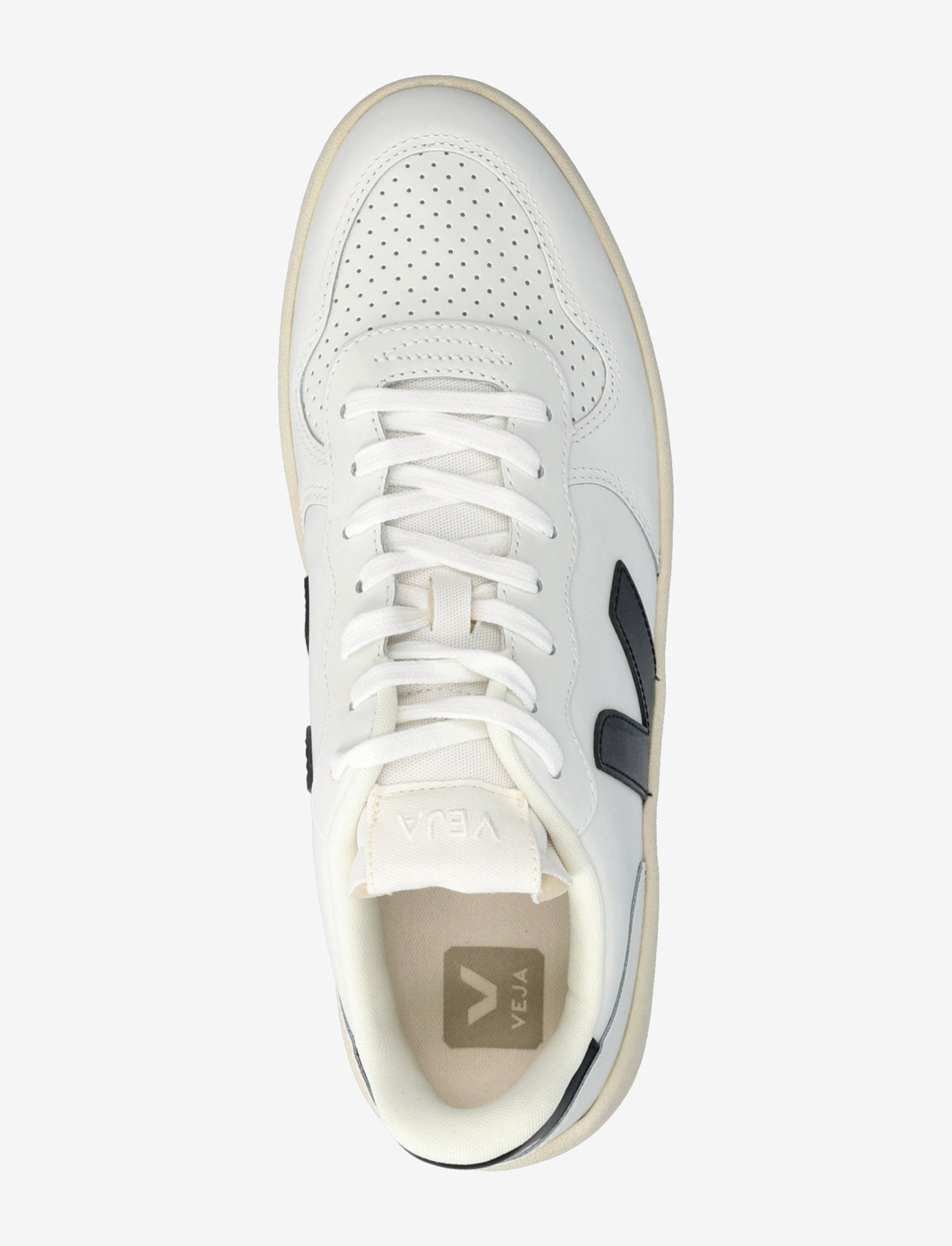 Veja - V-10 - extra-white_black - 3