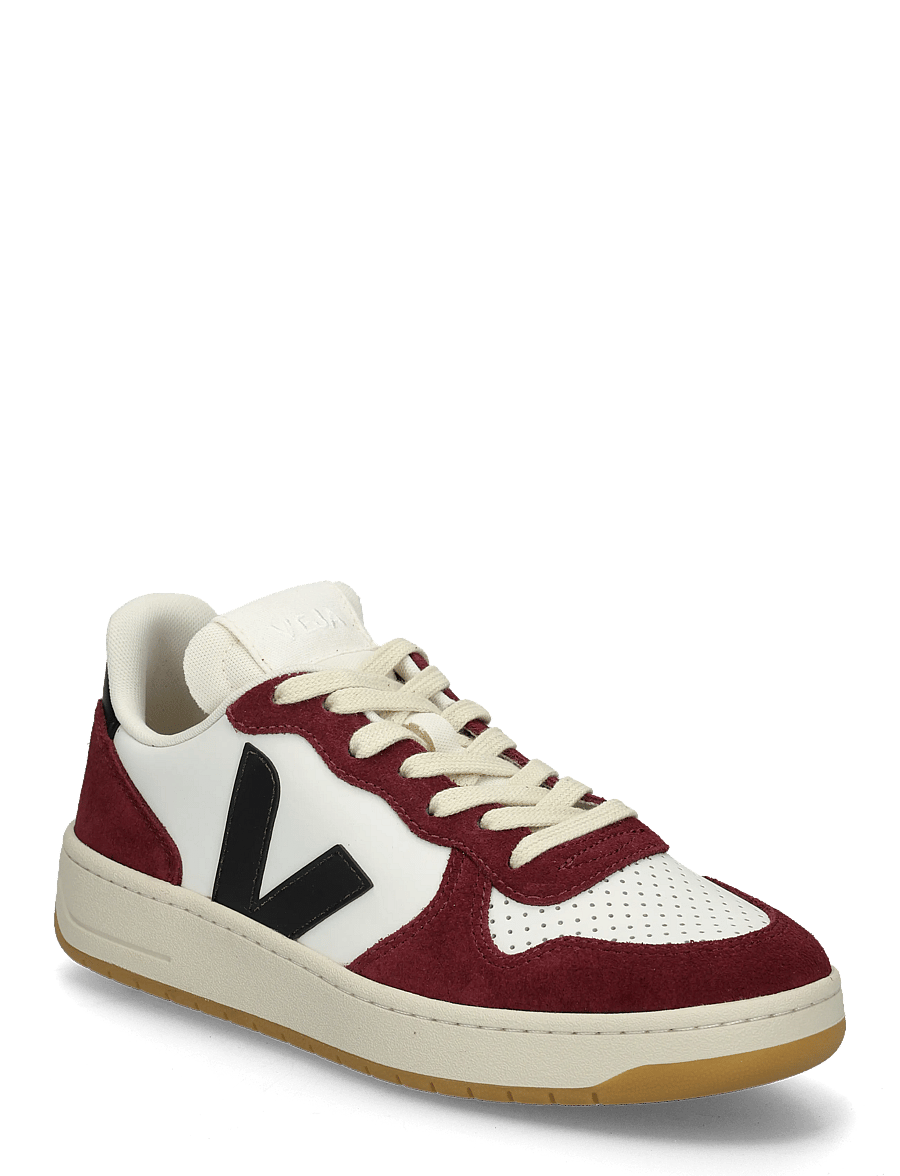 Veja - V-10 Prime - lave sneakers - white_black_amarante - 0