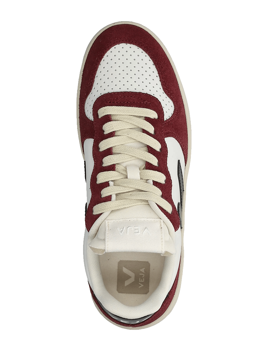 Veja - V-10 Prime - lave sneakers - white_black_amarante - 3