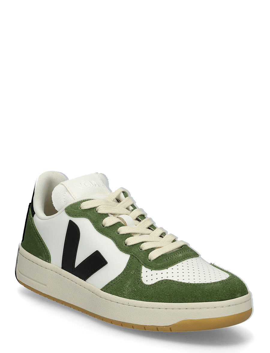 Veja - V-10 Prime - lave sneakers - white_black_militar - 0