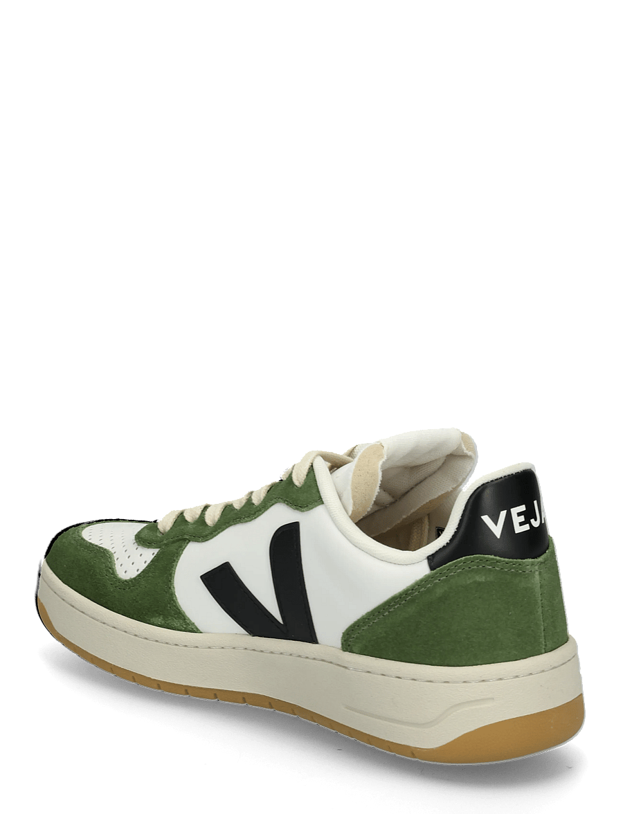 Veja - V-10 Prime - lave sneakers - white_black_militar - 1