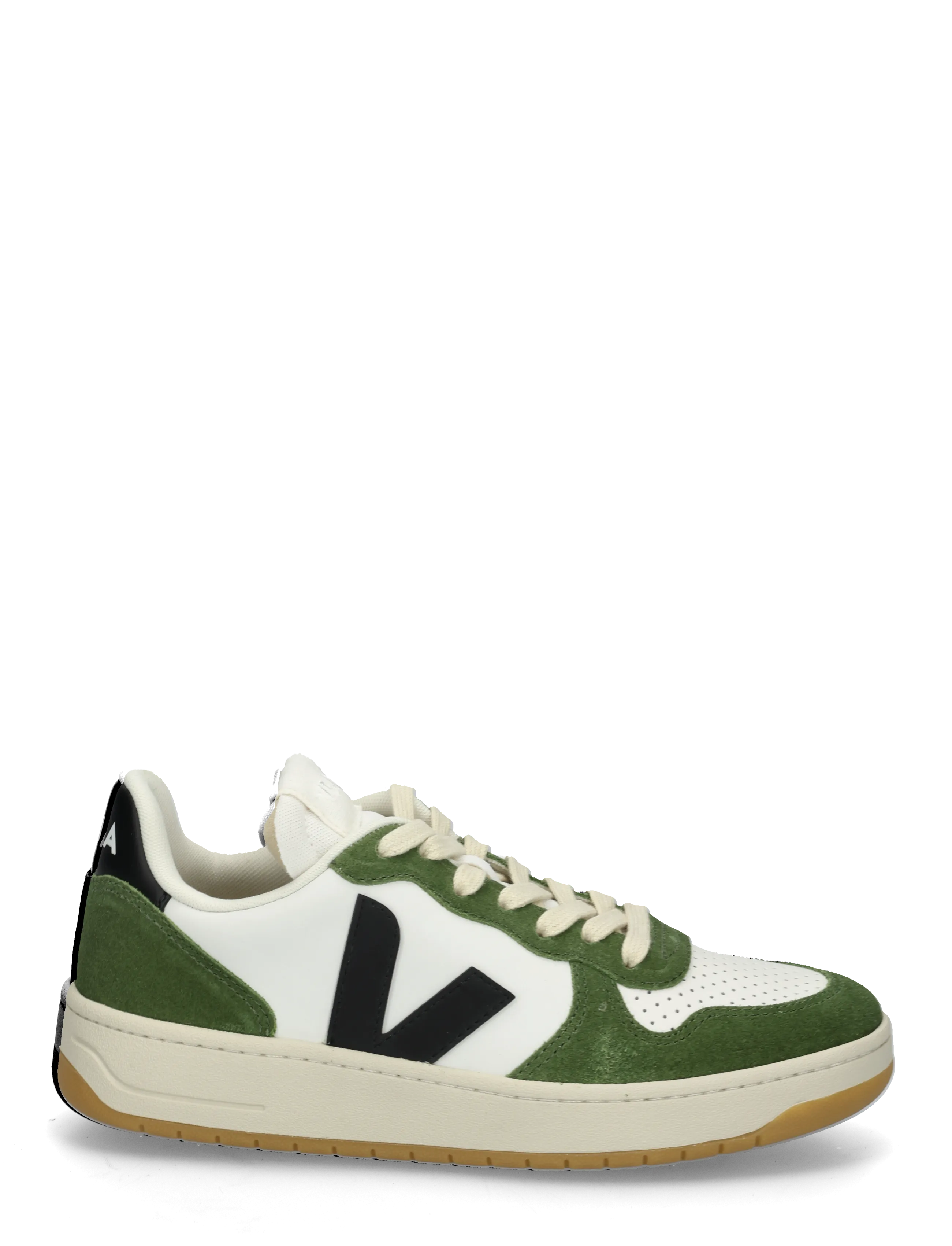 Veja - V-10 Prime - lave sneakers - white_black_militar - 2