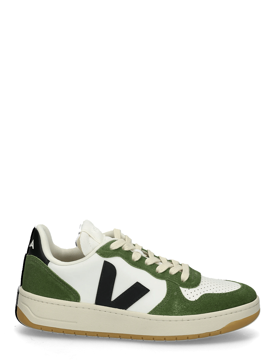 Veja - V-10 Prime - lave sneakers - white_black_militar - 2