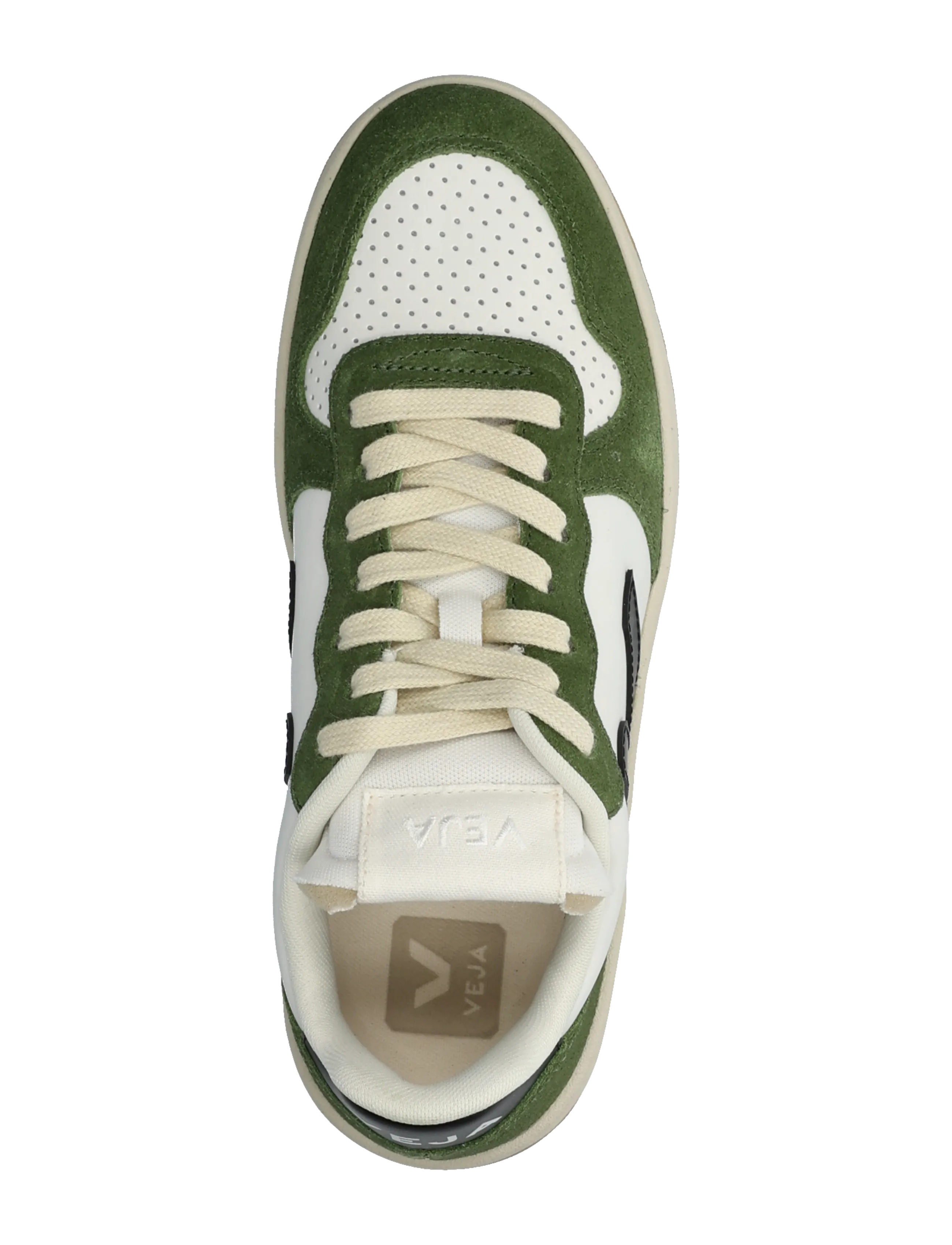 Veja - V-10 Prime - lave sneakers - white_black_militar - 3