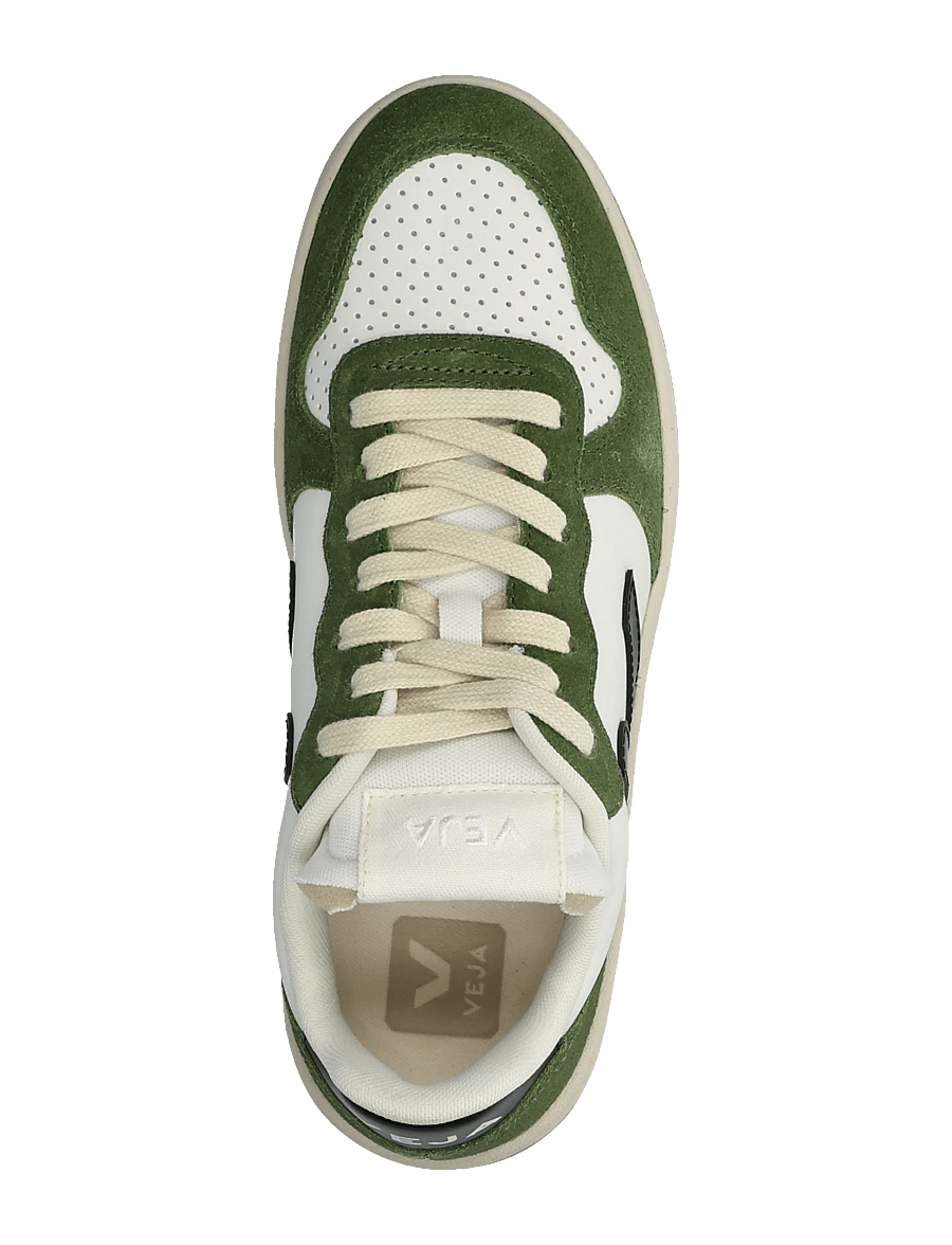 Veja - V-10 Prime - lave sneakers - white_black_militar - 3