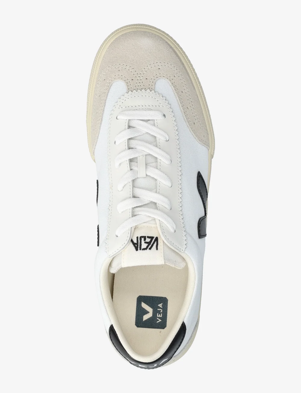 Veja - VOLLEY - lave sneakers - white_black - 3