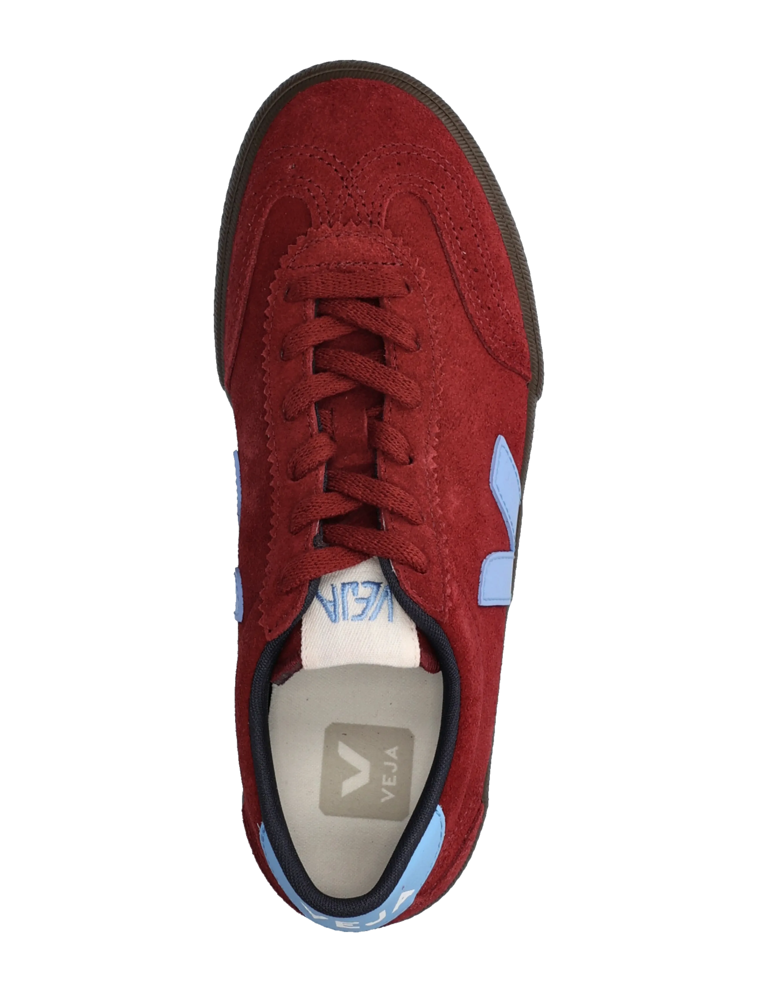 Veja - Volley - niedrige sneaker - grenat_aqua_eagle - 3