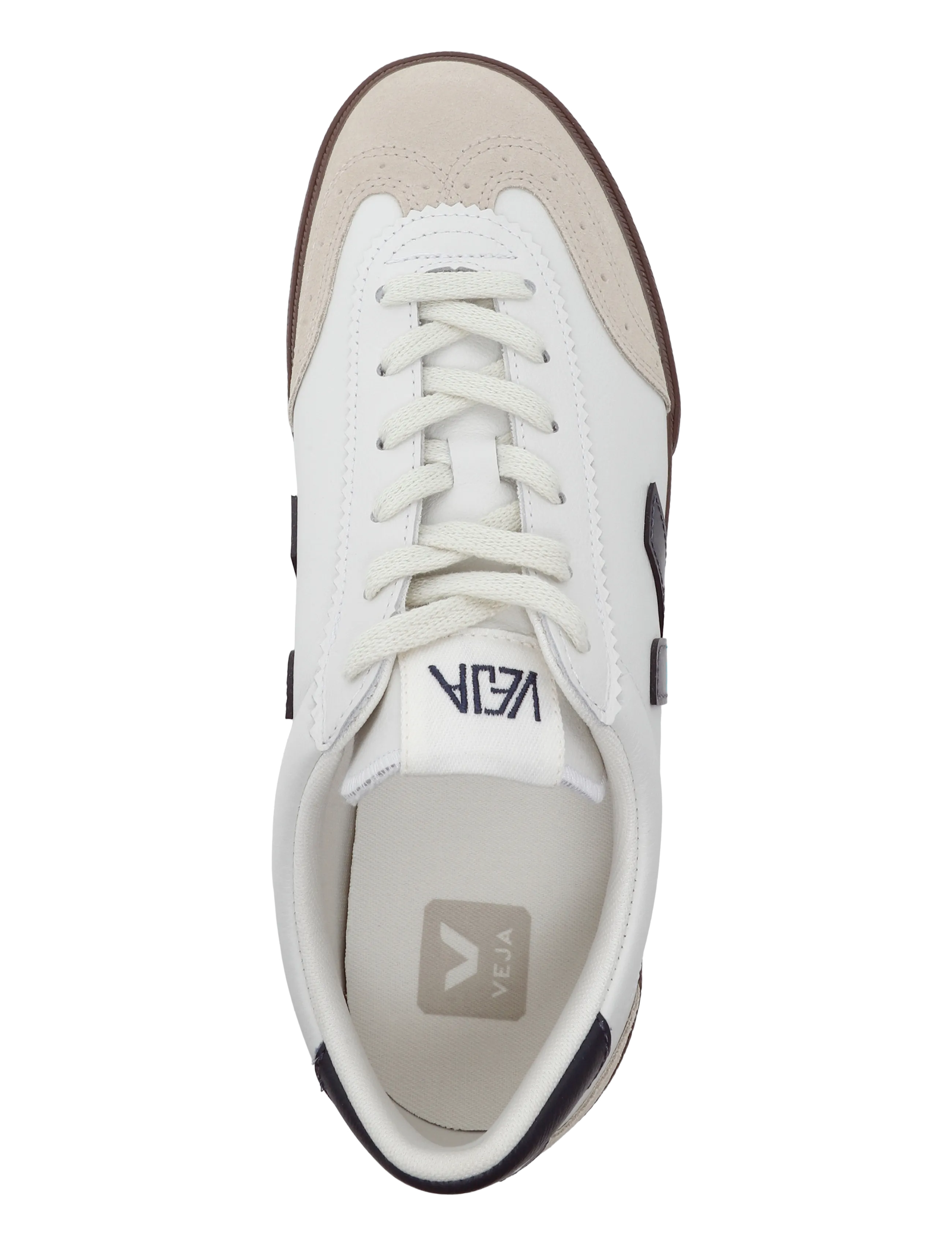 Veja - VOLLEY CANVAS - madala säärega - white_nautico_bark - 3