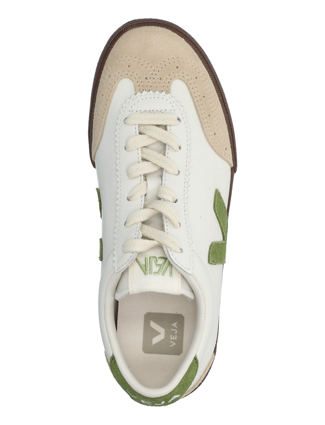 Veja - Volley - lave sneakers - white_kiwi_bark - 3