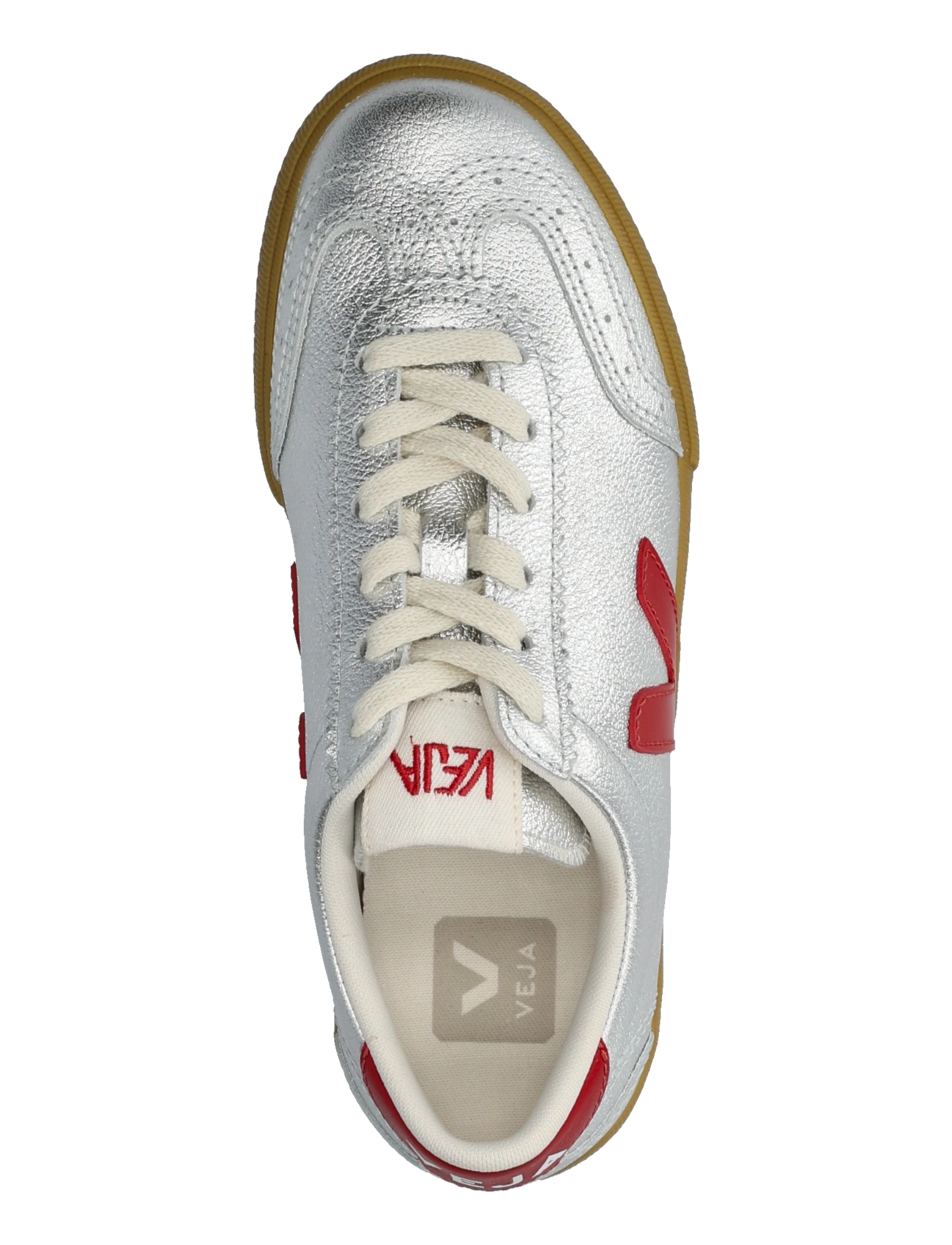 Veja - Volley - niedrige sneaker - silver_pepper - 3
