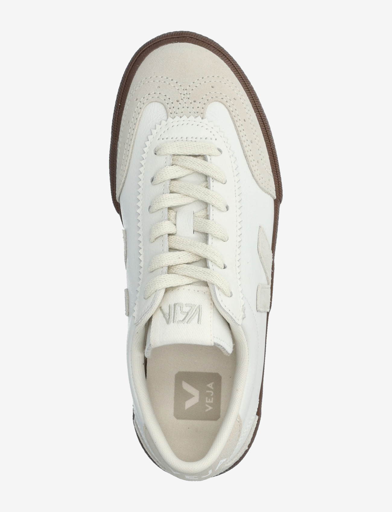 Veja - Volley - låga sneakers - white_natural_bark - 3