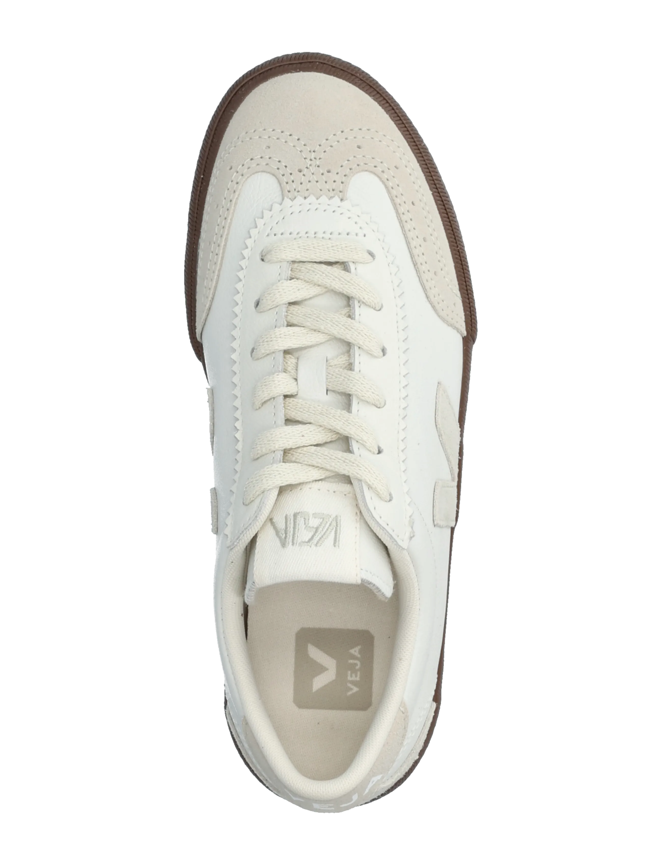 Veja - Volley - niedrige sneaker - white_natural_bark - 3