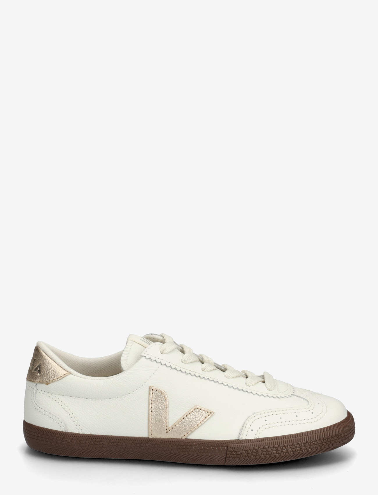 Veja - Volley - lágir strigaskór - white_platine_bark - 1