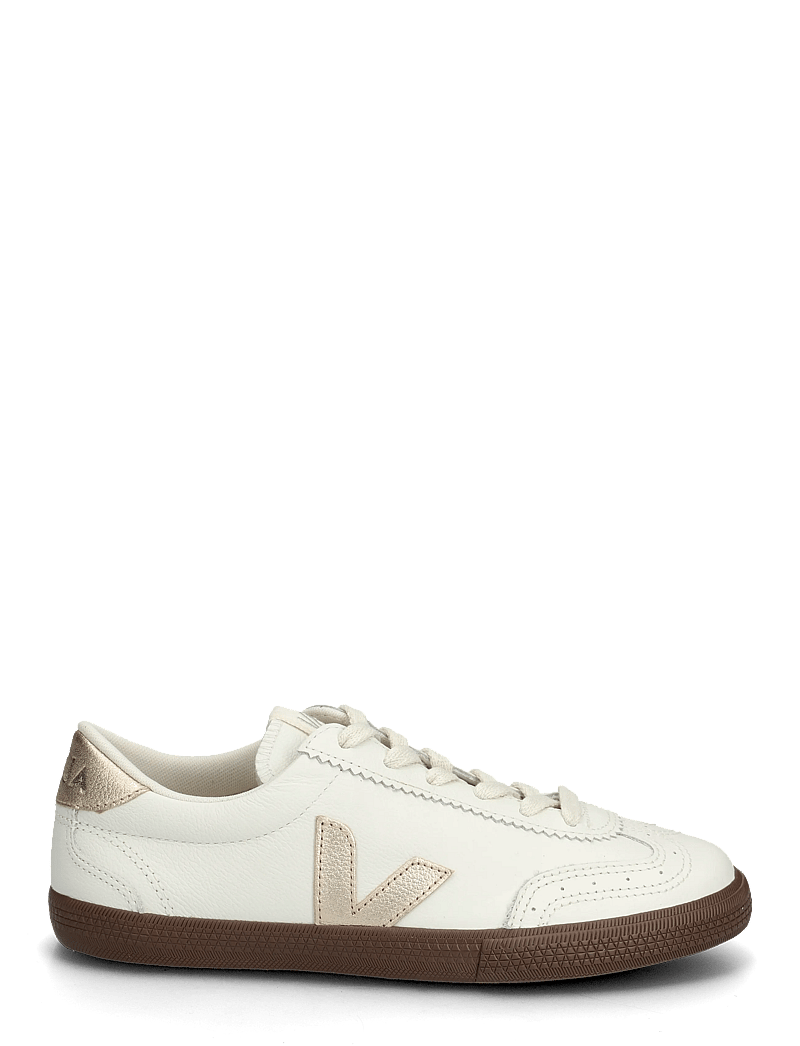 Veja - Volley - lágir strigaskór - white_platine_bark - 1