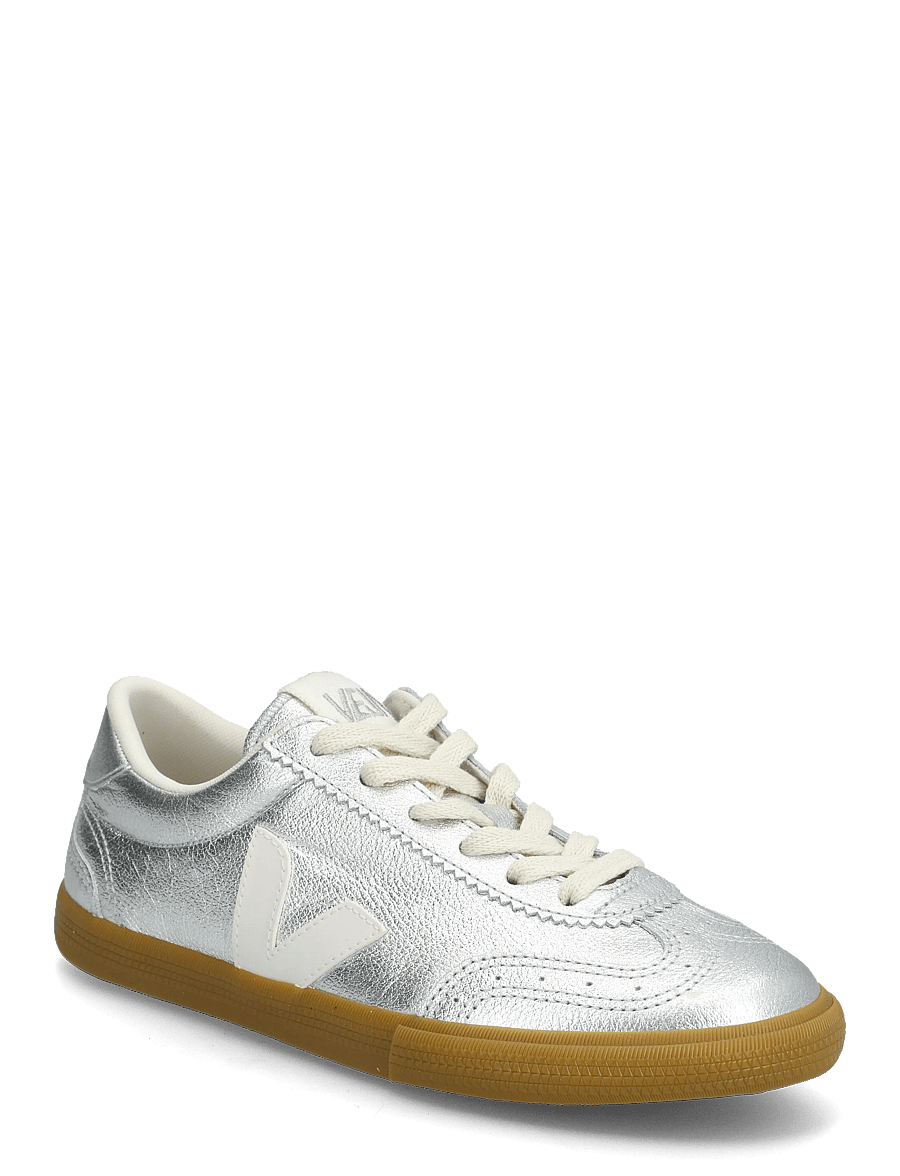 Veja - Volley - niedrige sneaker - silver_white_natural - 0