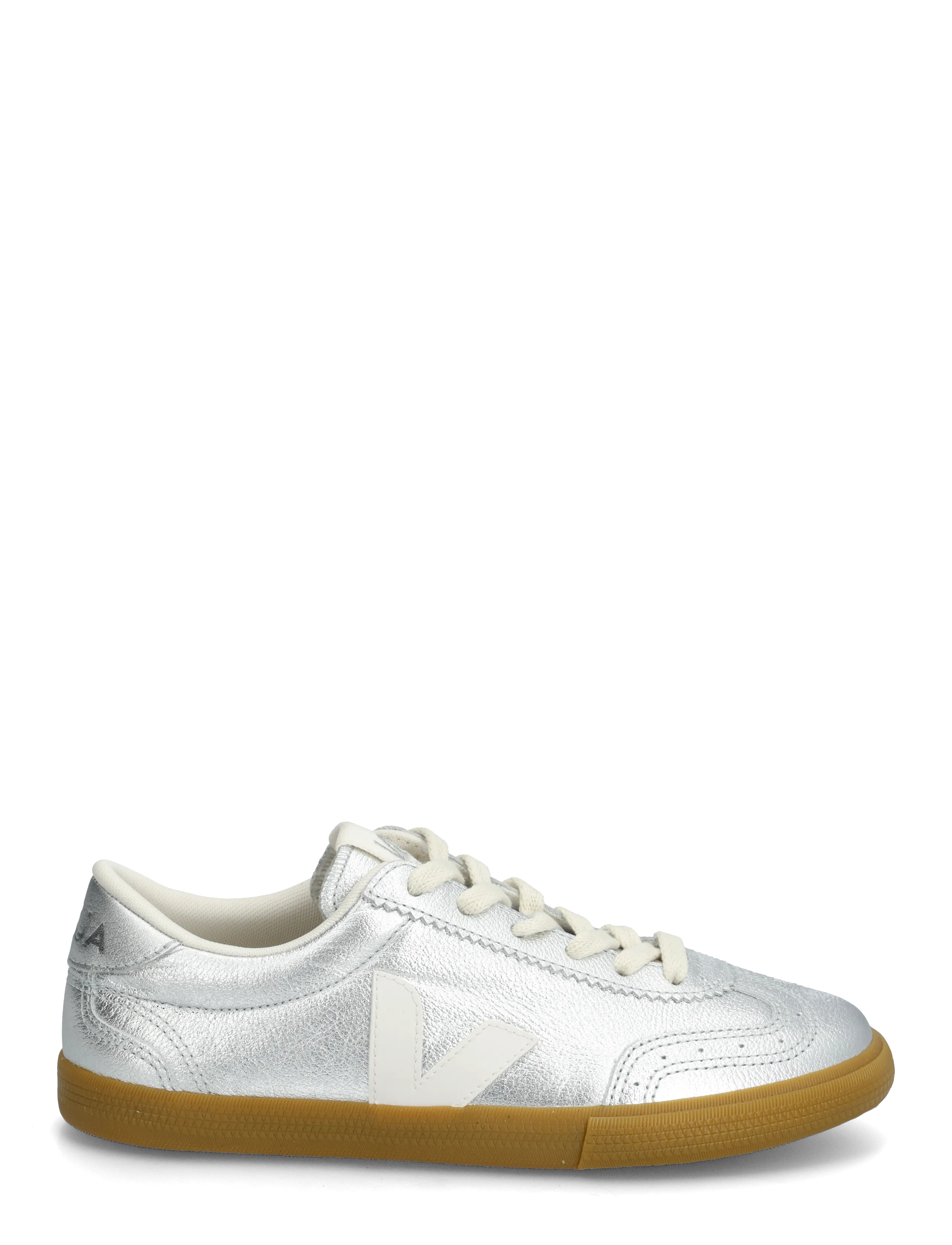 Veja - Volley - niedrige sneaker - silver_white_natural - 1