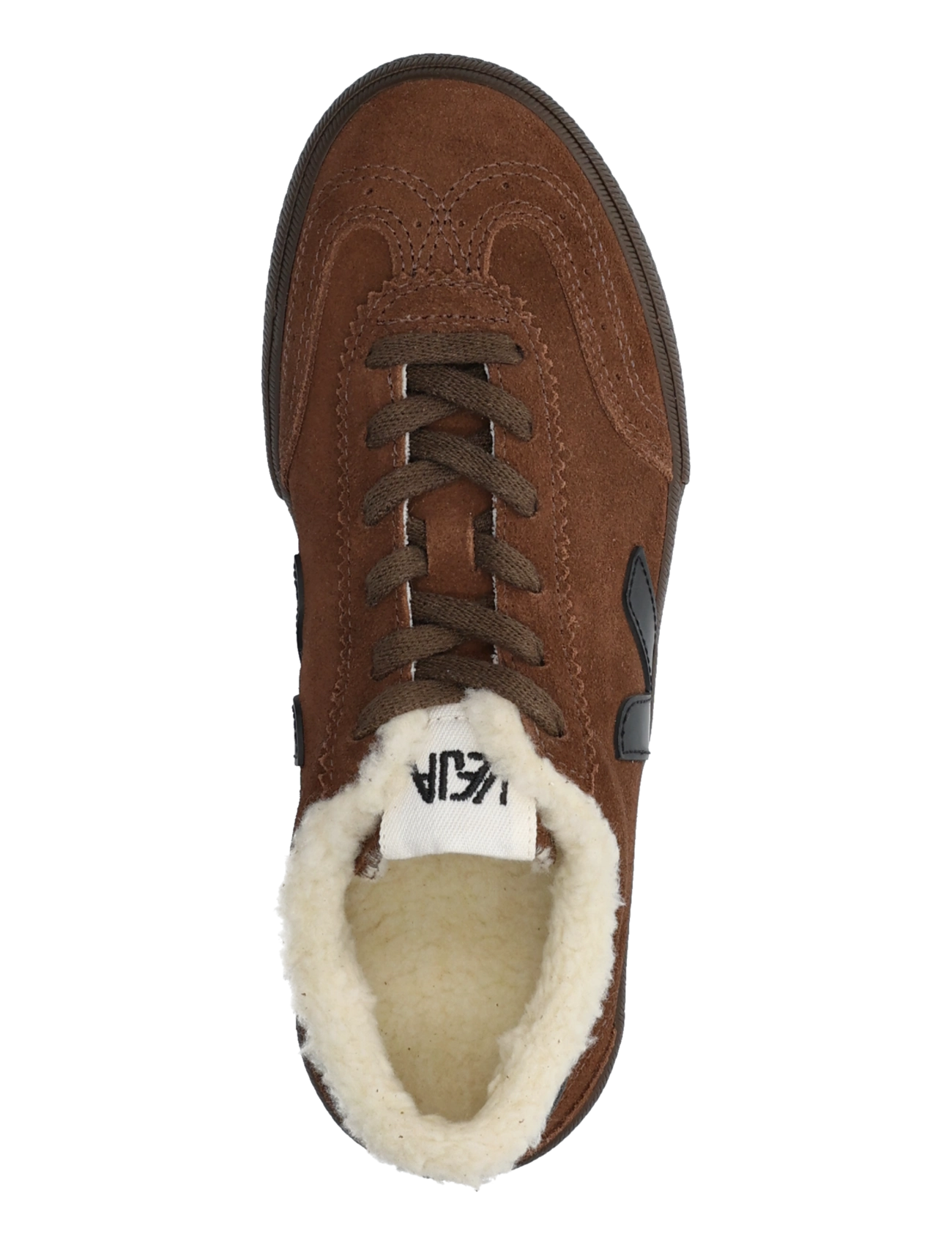 Veja - Volley Winter - lave sneakers - walnut_black_eagle - 3
