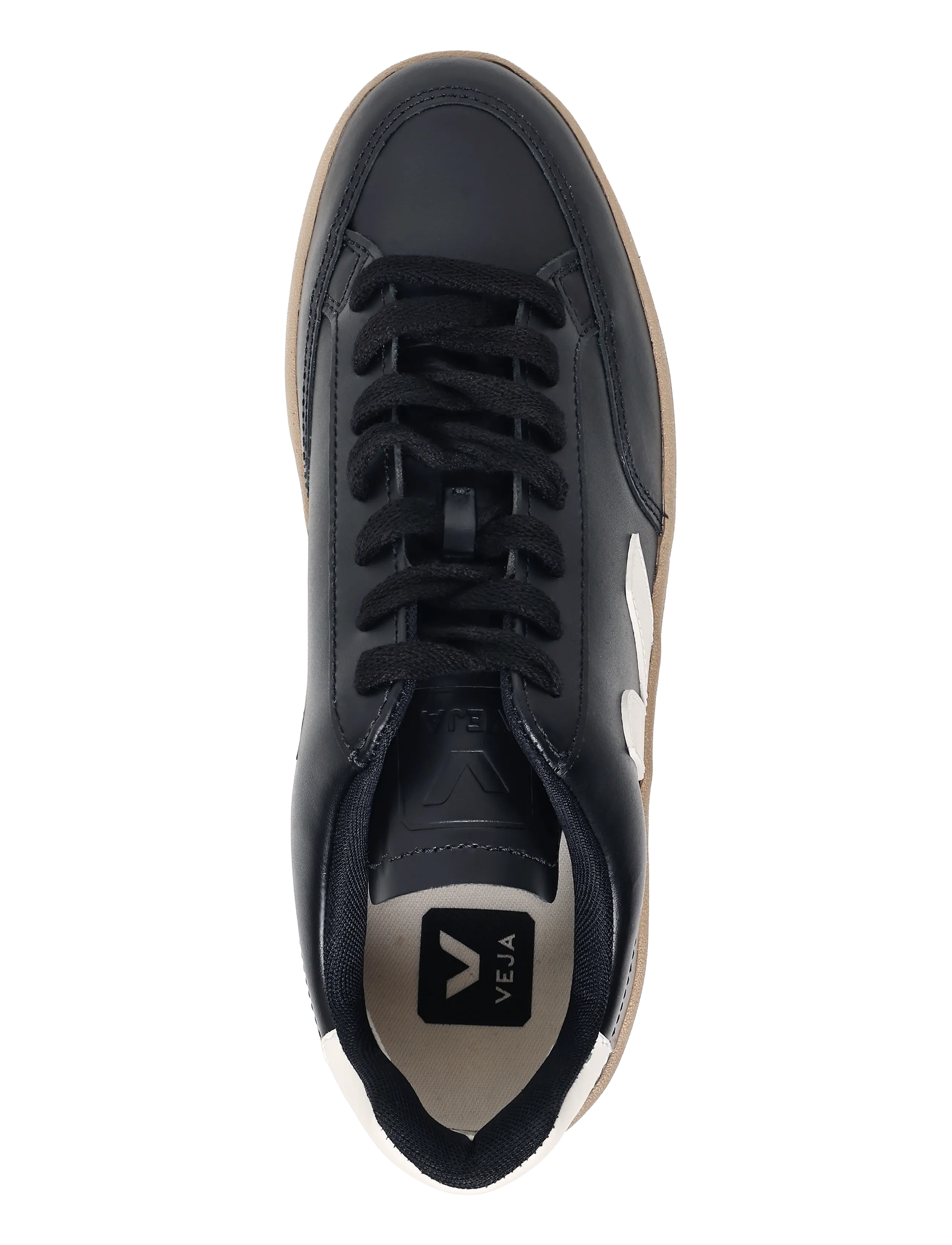 Veja - V-12 B-MESH - låga sneakers - blackwhitedune - 3