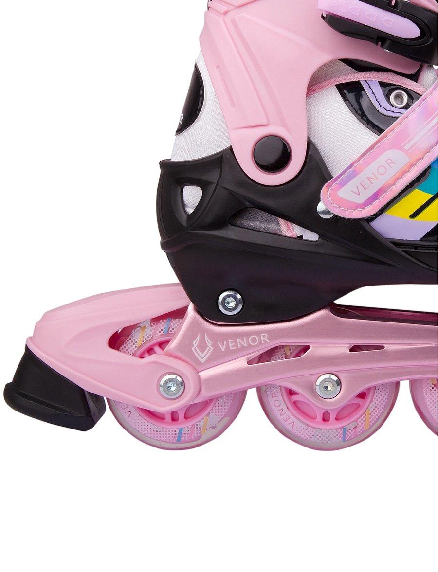 VENOR - VENOR Ignite LED Inliners - inline skates - black/pink - 5