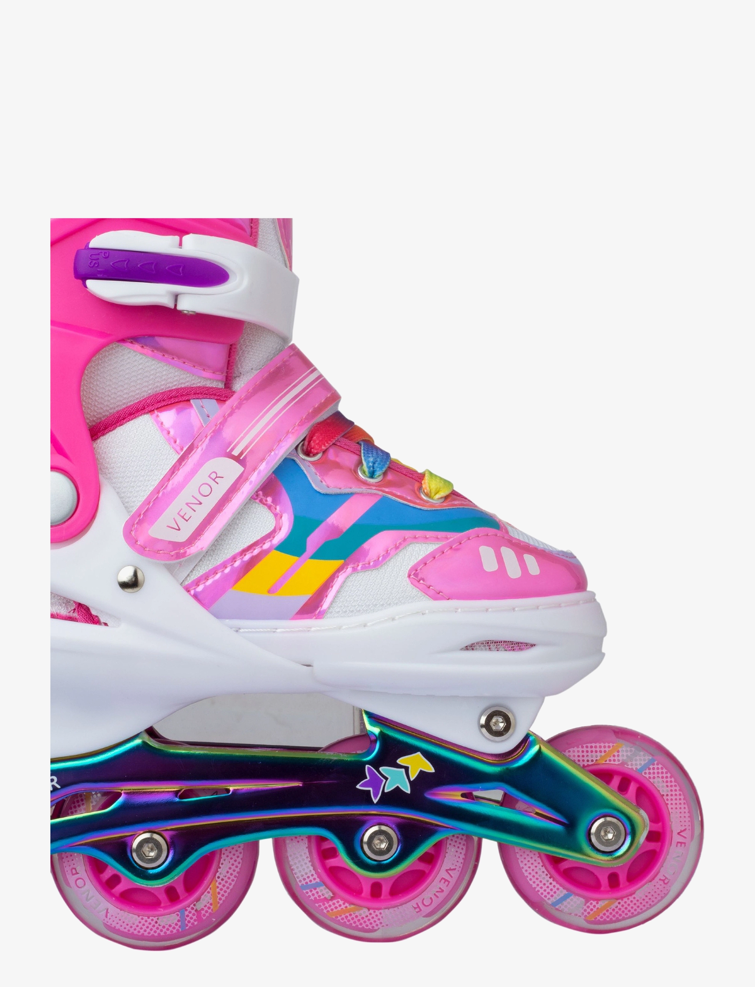VENOR - VENOR Ignite LED Inliners - inline skates - shiny pink - 4