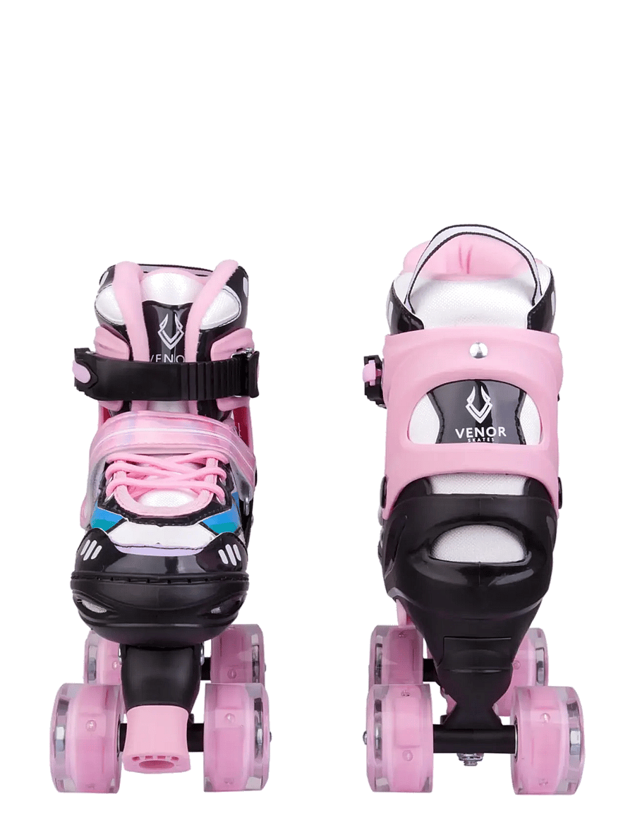 VENOR - VENOR Ignite LED Side-By-Side Rulleskøjter - rulluisud - black/pink - 3